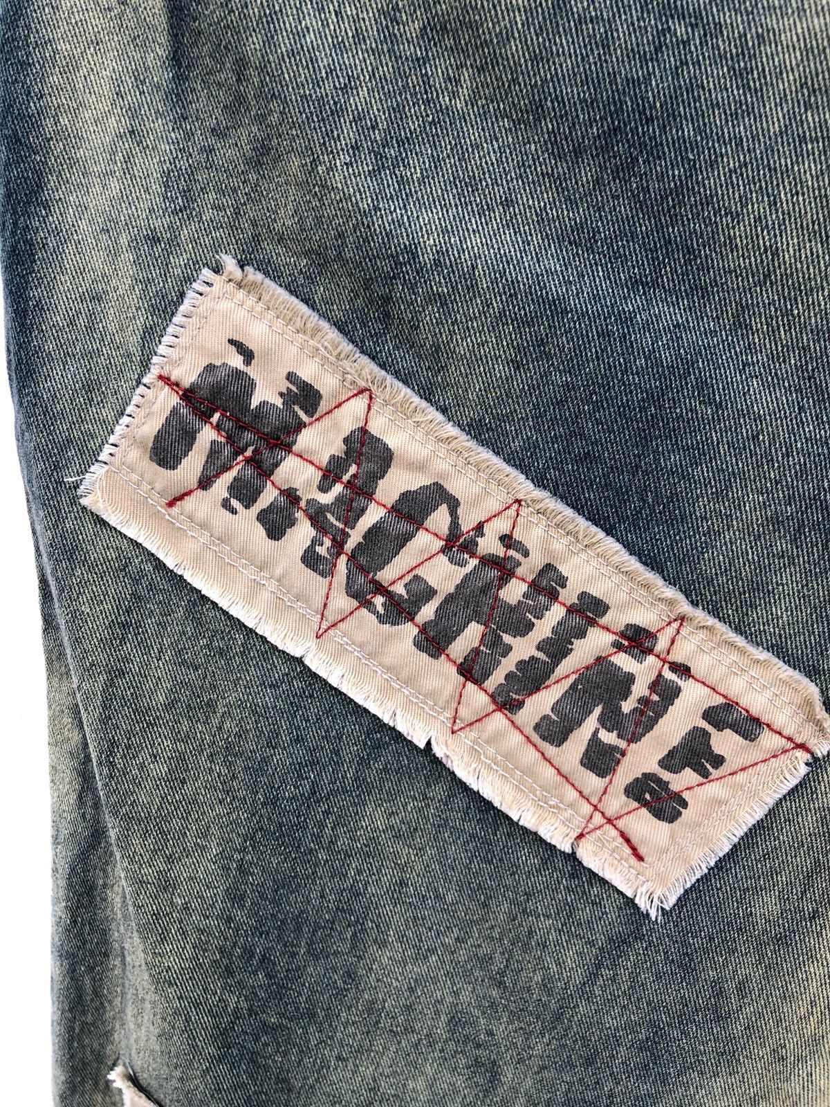 Hysteric Glamour × Japanese Brand Japanese Brand Gun Wolf Distressed Kurt Cobain Style Size US 29 - 6 Thumbnail