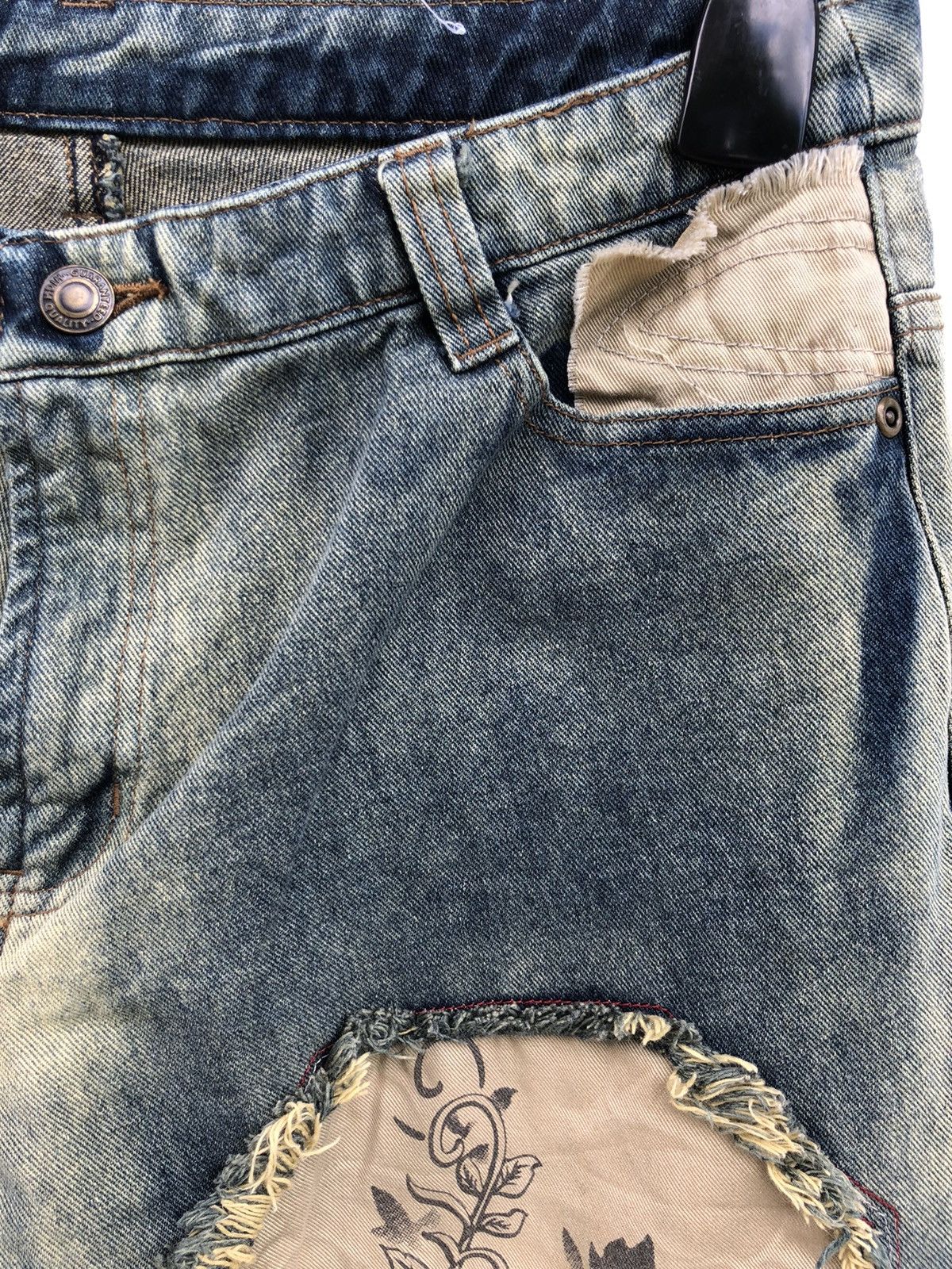 Hysteric Glamour × Japanese Brand Japanese Brand Gun Wolf Distressed Kurt Cobain Style Size US 29 - 10 Thumbnail