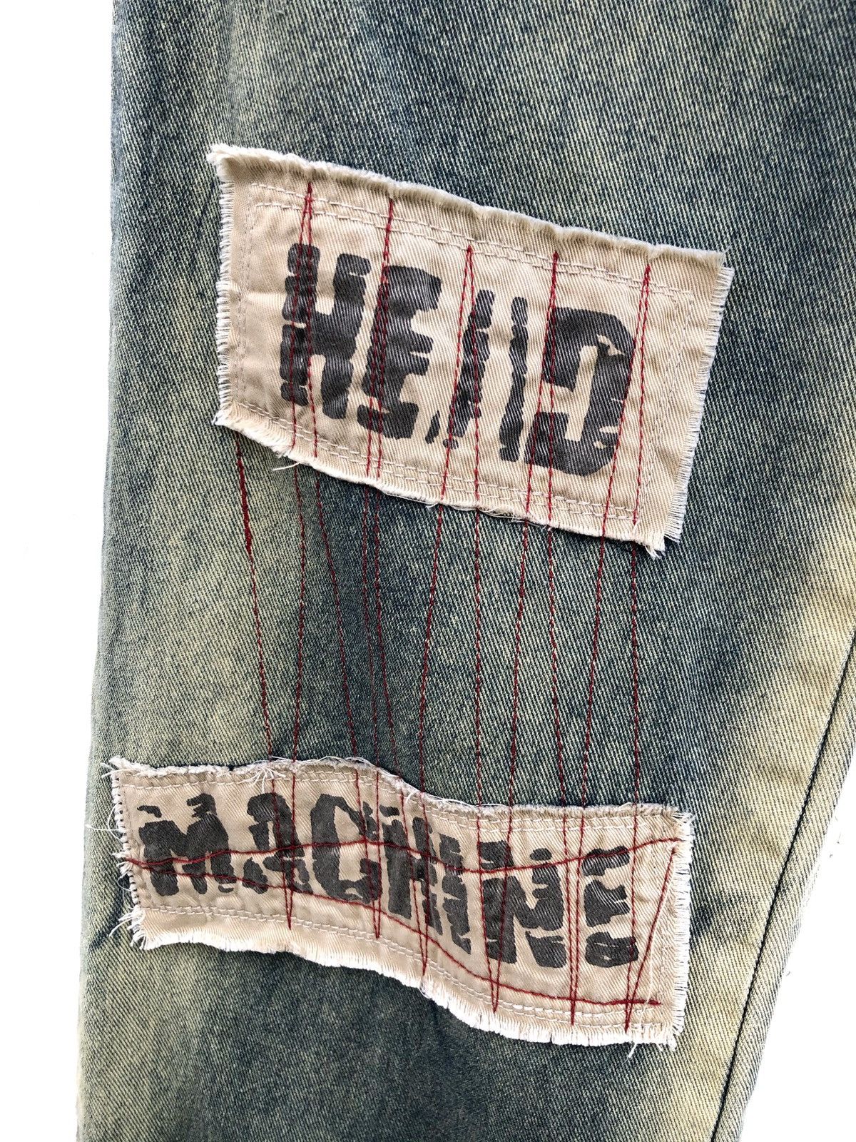 Hysteric Glamour × Japanese Brand Japanese Brand Gun Wolf Distressed Kurt Cobain Style Size US 29 - 7 Thumbnail