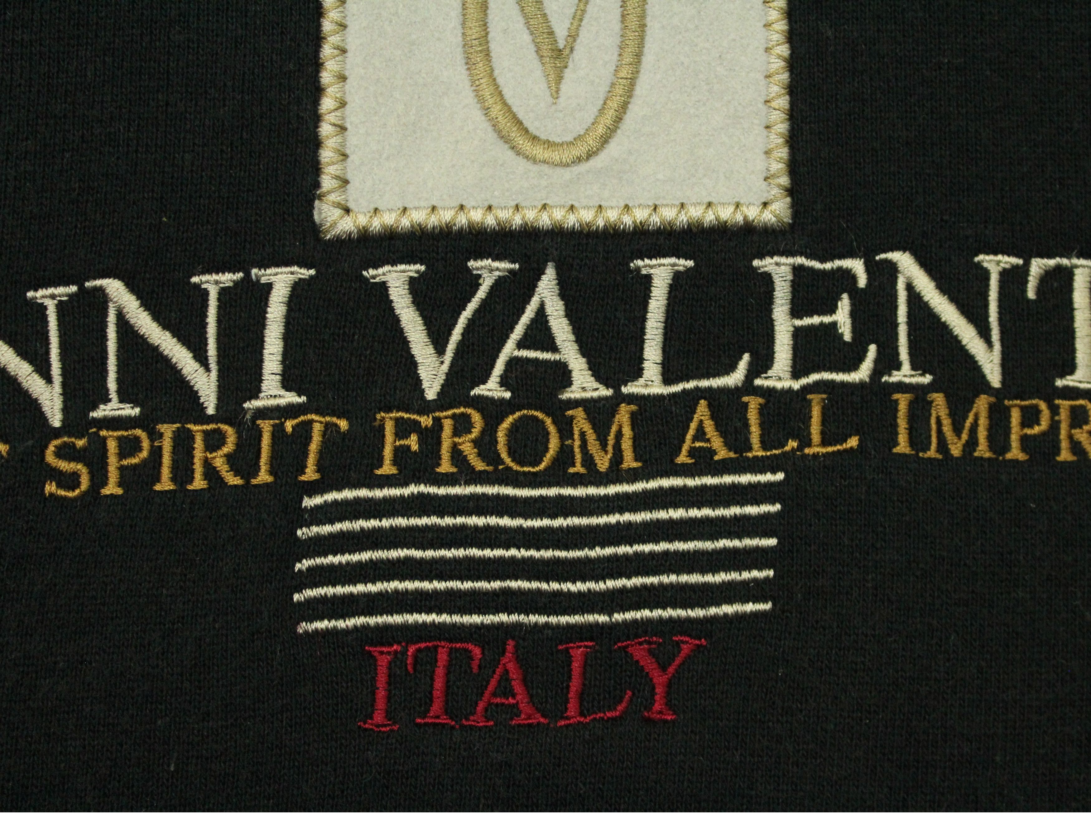 Gianni Valentino × Valentino × Vintage GIANNI VALENTINO Sweatshirt Embroidered Logo Size 3L Japan Size US XL / EU 56 / 4 - 10 Thumbnail