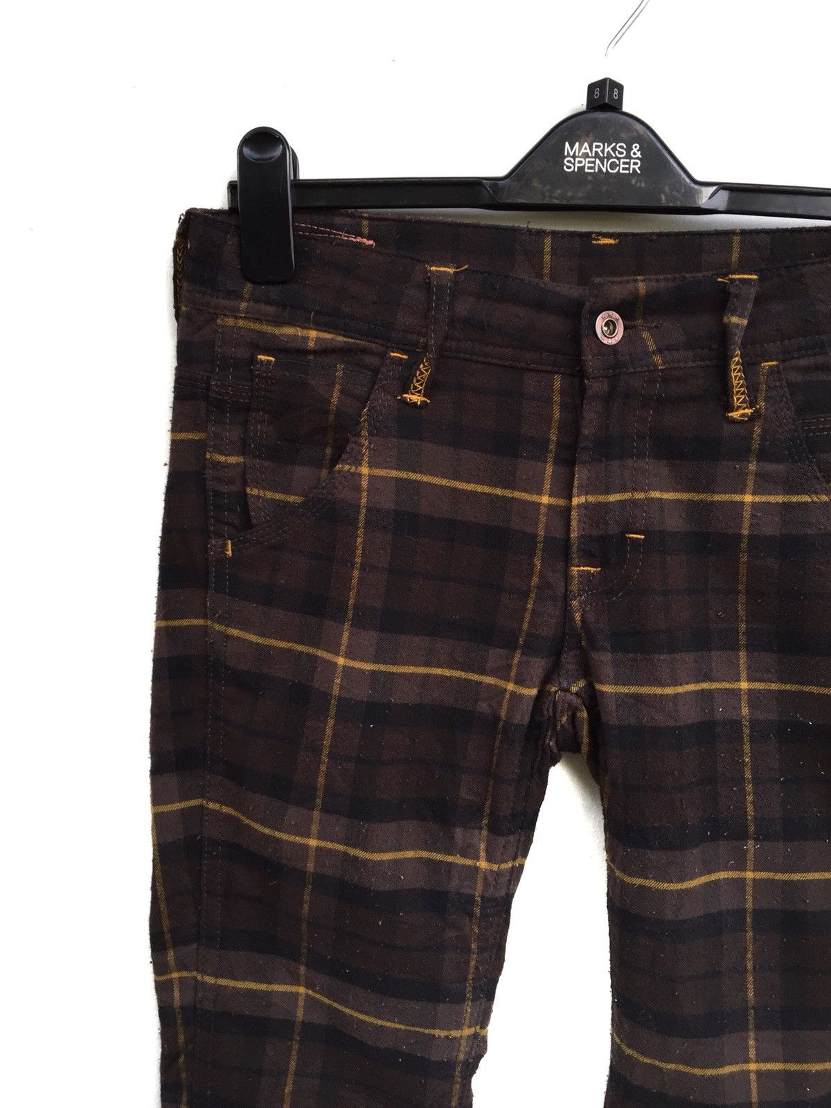 Designer × Japanese Brand Japanese Brand Betty Smiths Checkered Tartan Trousers Pants Size US 29 - 4 Thumbnail
