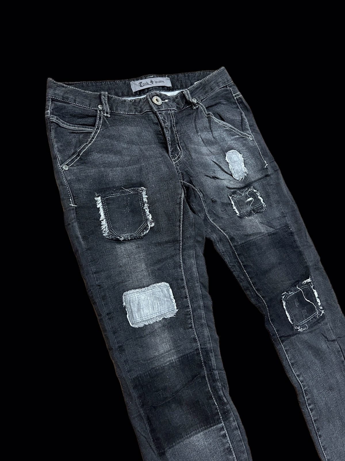 Hysteric Glamour × Japanese Brand Japanese Brand Cook Jeans Patches Inspired Undercover Style Size US 28 / EU 44 - 5 Thumbnail