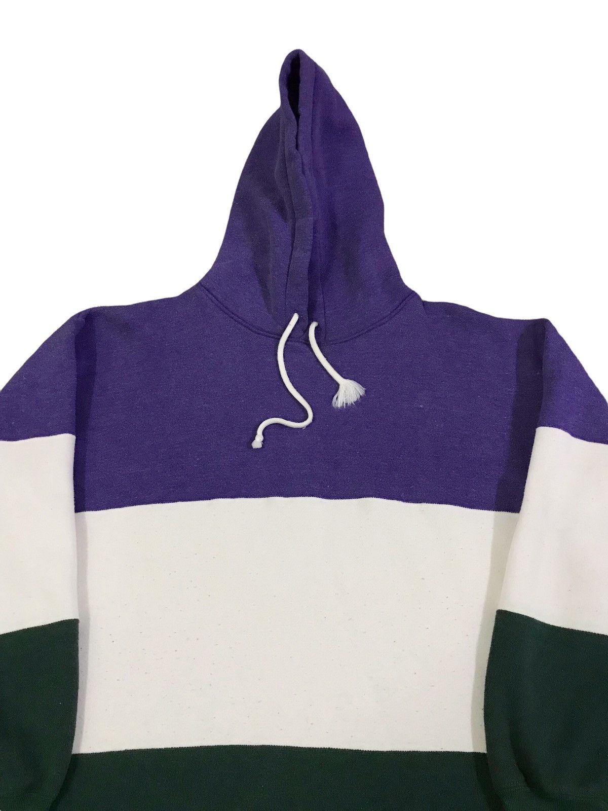 Designer × Vintage Vintage Bec Multicolour Hoodie Sweatshirt Size US L / EU 52-54 / 3 - 3 Thumbnail
