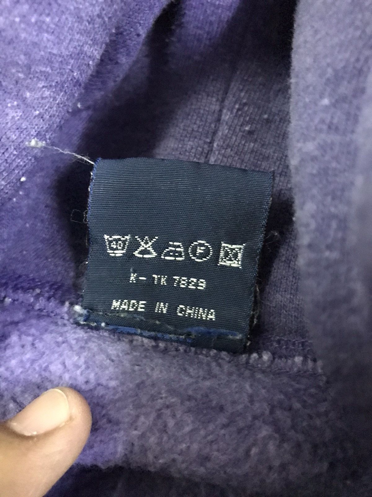 Designer × Vintage Vintage Bec Multicolour Hoodie Sweatshirt Size US L / EU 52-54 / 3 - 4 Thumbnail