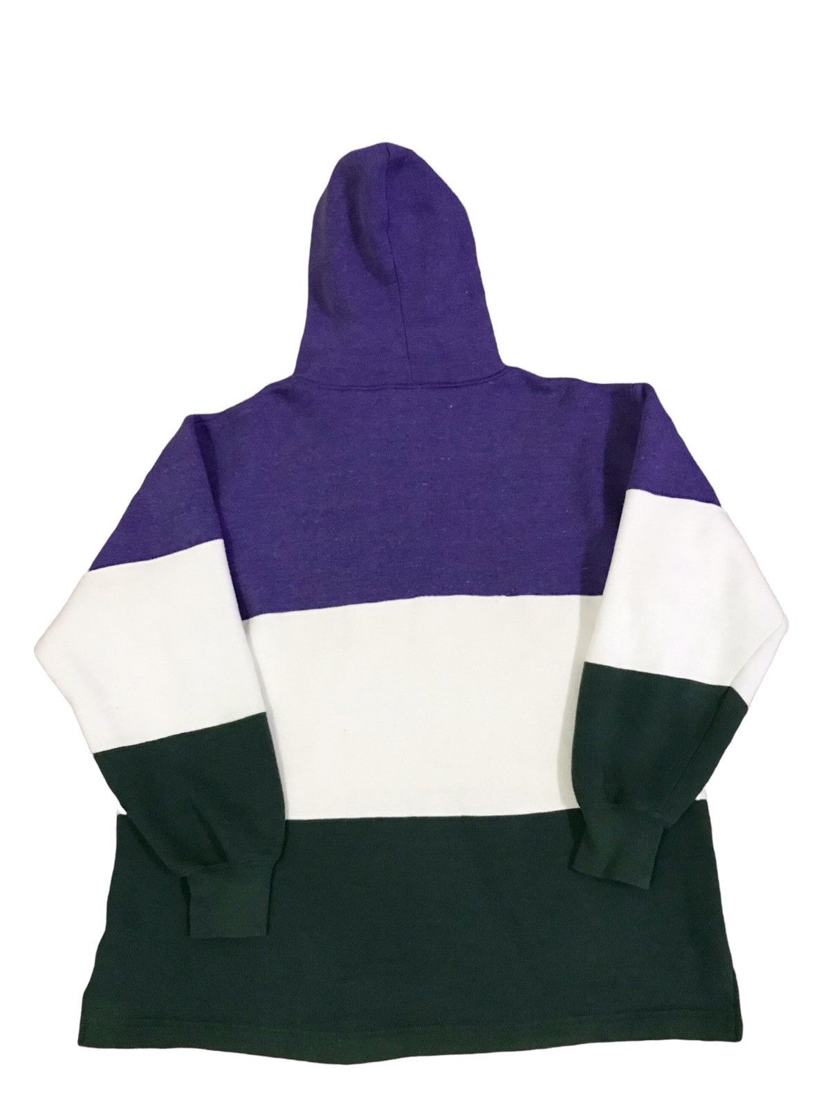 Designer × Vintage Vintage Bec Multicolour Hoodie Sweatshirt Size US L / EU 52-54 / 3 - 2 Thumbnail