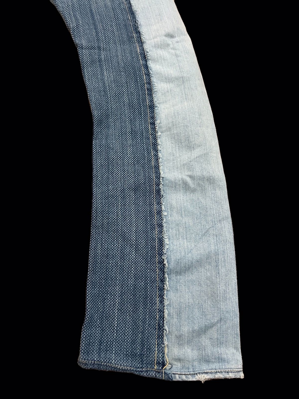 Japanese Brand × Mizra Jeans Kyoto Japanese Brand Mizra Jeans Kyoto Boro Distressed Aging Denim Size US 28 / EU 44 - 17 Thumbnail