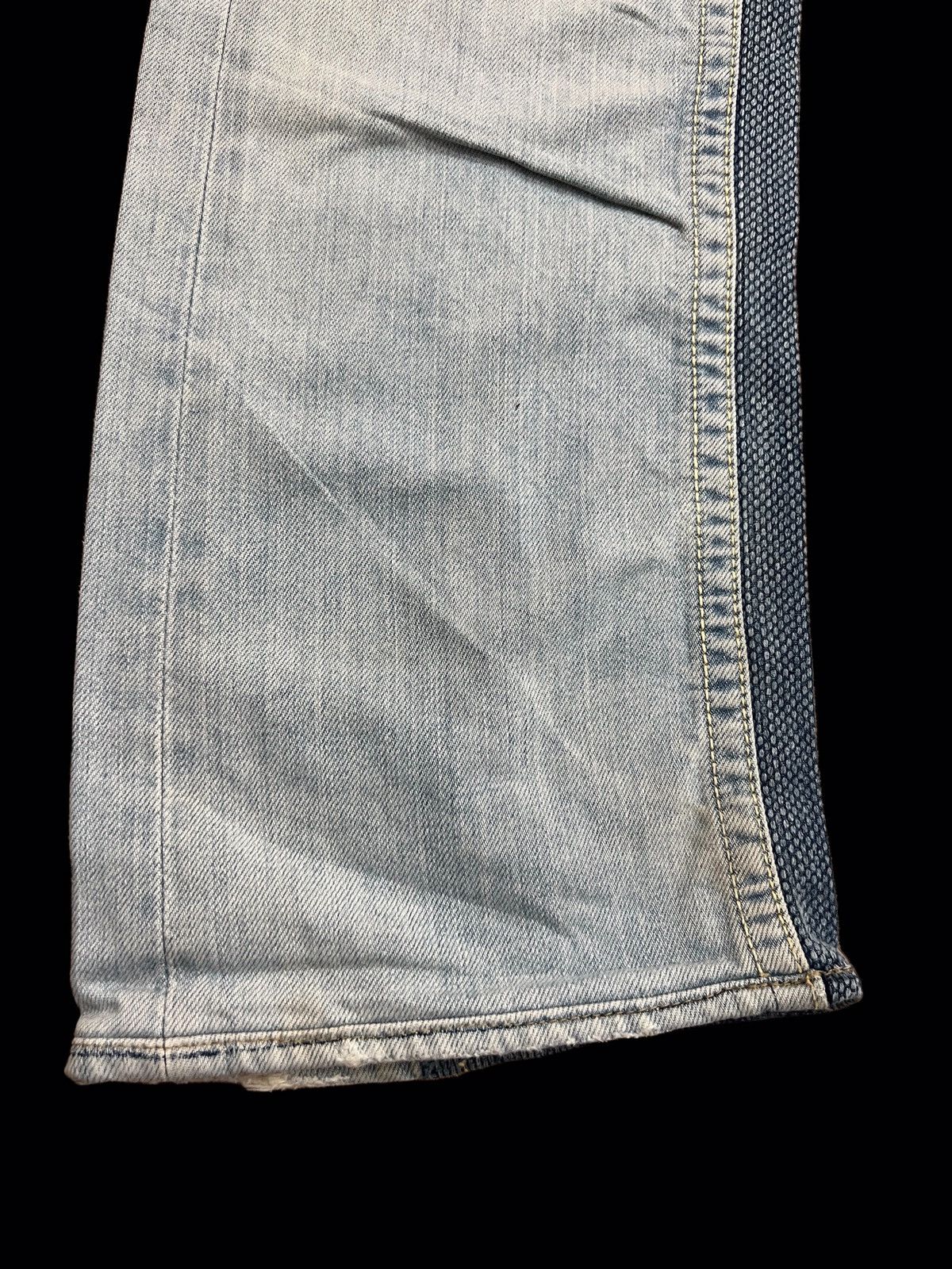 Japanese Brand × Mizra Jeans Kyoto Japanese Brand Mizra Jeans Kyoto Boro Distressed Aging Denim Size US 28 / EU 44 - 22 Thumbnail