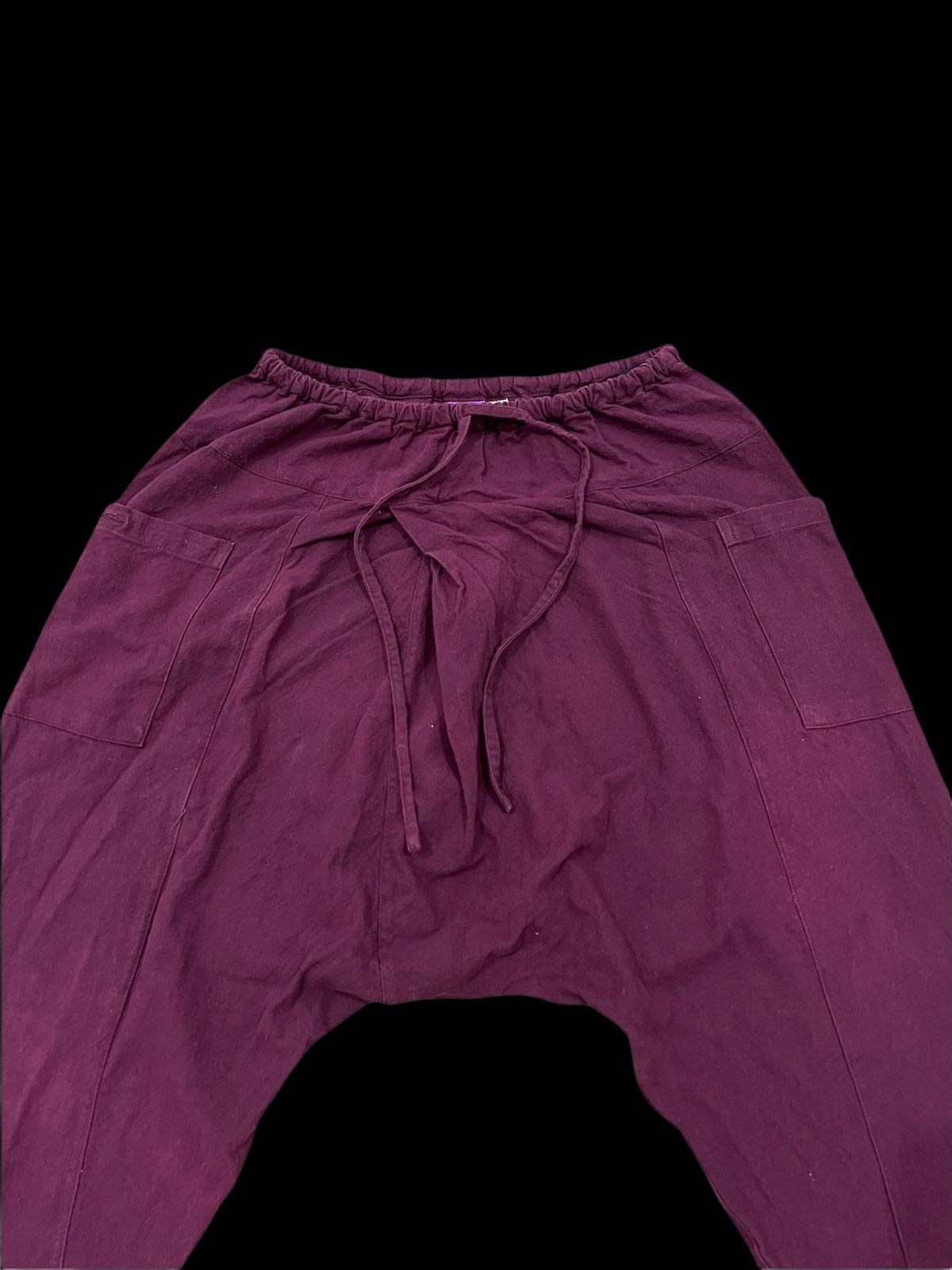 Japanese Brand × Vintage Japanese Brand Pippaie Harem Pants Drop Crotch Size US 29 - 3 Thumbnail