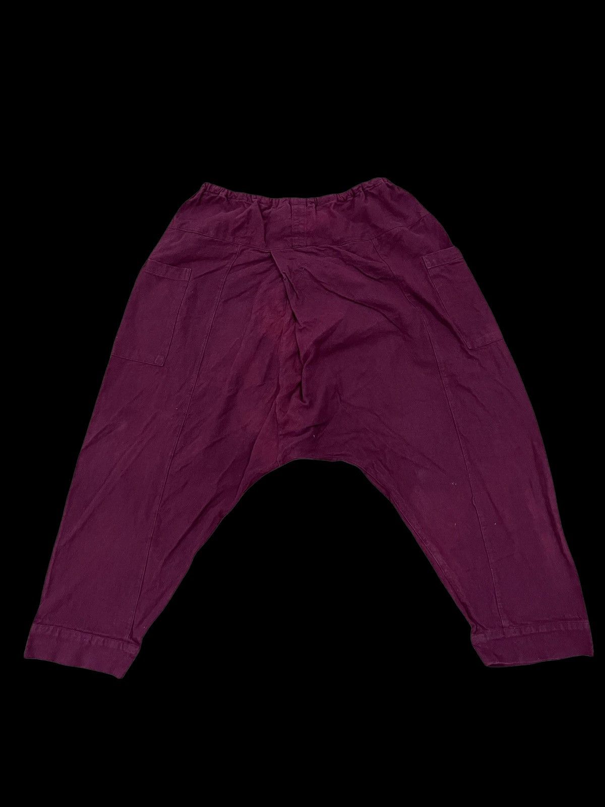 Japanese Brand × Vintage Japanese Brand Pippaie Harem Pants Drop Crotch Size US 29 - 2 Thumbnail