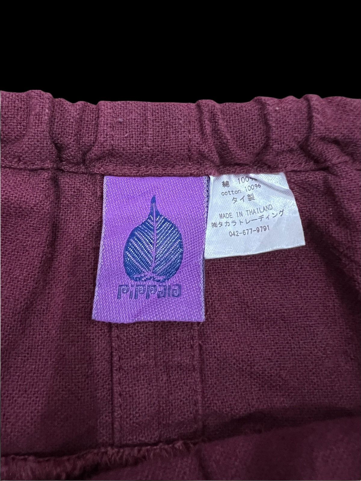Japanese Brand × Vintage Japanese Brand Pippaie Harem Pants Drop Crotch Size US 29 - 5 Thumbnail