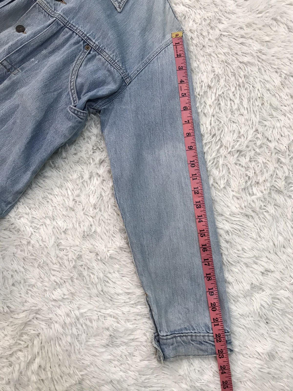 Levi's Vtg 70s Levis Orange Tab Jacket Button No 70 Made in Usa Size US M / EU 48-50 / 2 - 23 Thumbnail