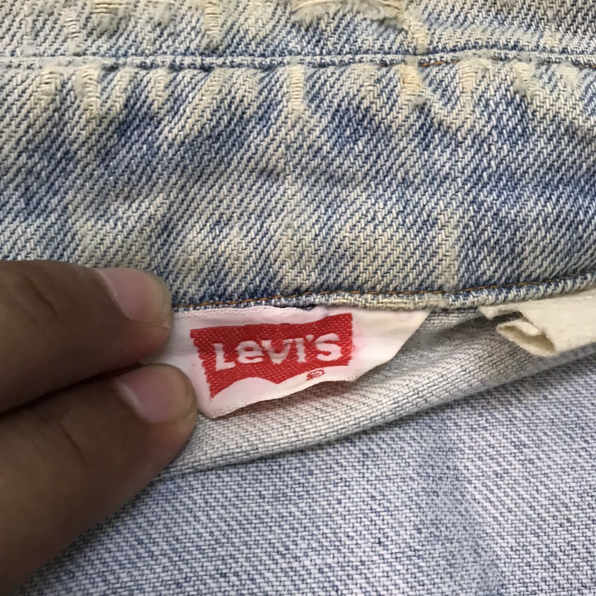 Levi's Vtg 70s Levis Orange Tab Jacket Button No 70 Made in Usa Size US M / EU 48-50 / 2 - 17 Thumbnail