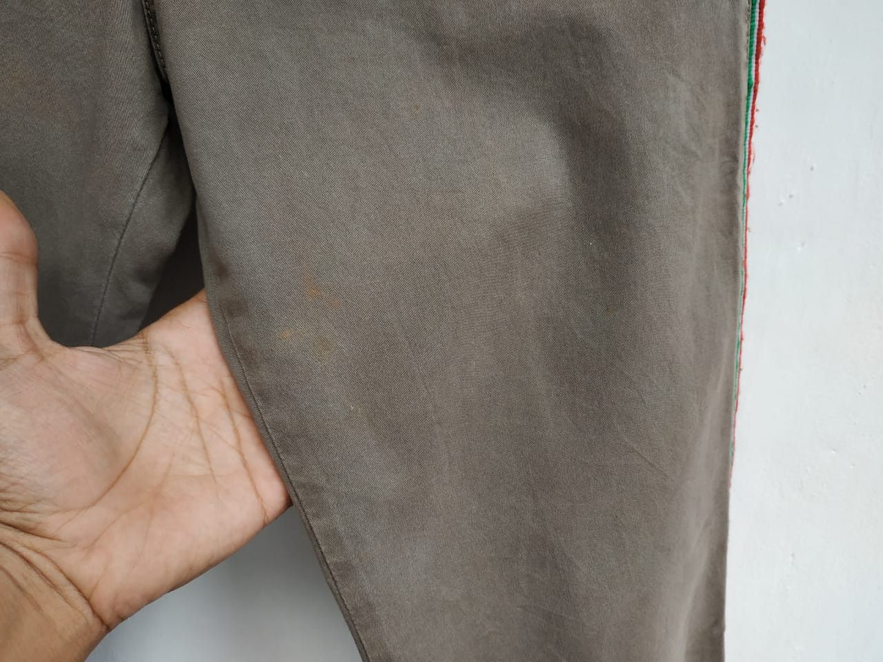 Dolce & Gabbana Iconic Dolce Gabbana Stripe Flag Stretch Pants Size US 30 / EU 46 - 6 Thumbnail