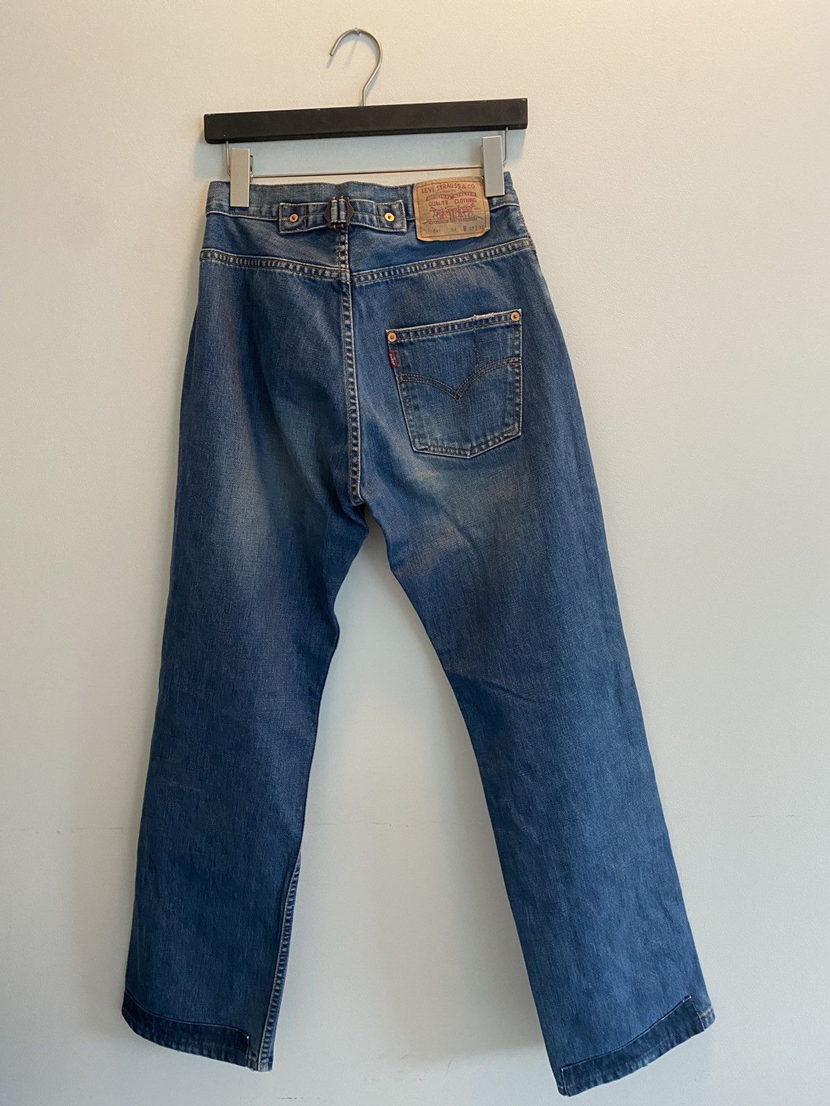 Levi s Levi s Vintage Clothing Vintage Vintage Levi s 541 One Pocket Cinch Back Jeans Rare USA Grailed