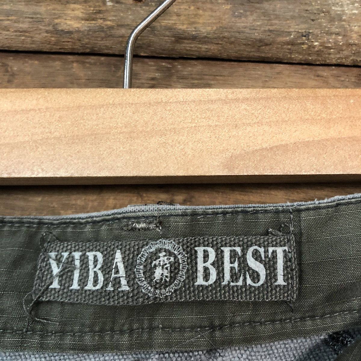 If Six Was Nine Yiba Best Double Knee Faded Multipocket Cargo Pants #A017 Size US 31 - 15 Thumbnail