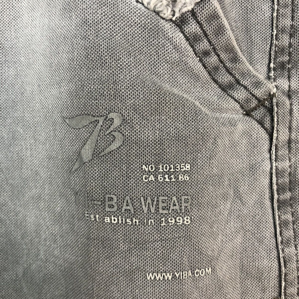 If Six Was Nine Yiba Best Double Knee Faded Multipocket Cargo Pants #A017 Size US 31 - 9 Thumbnail