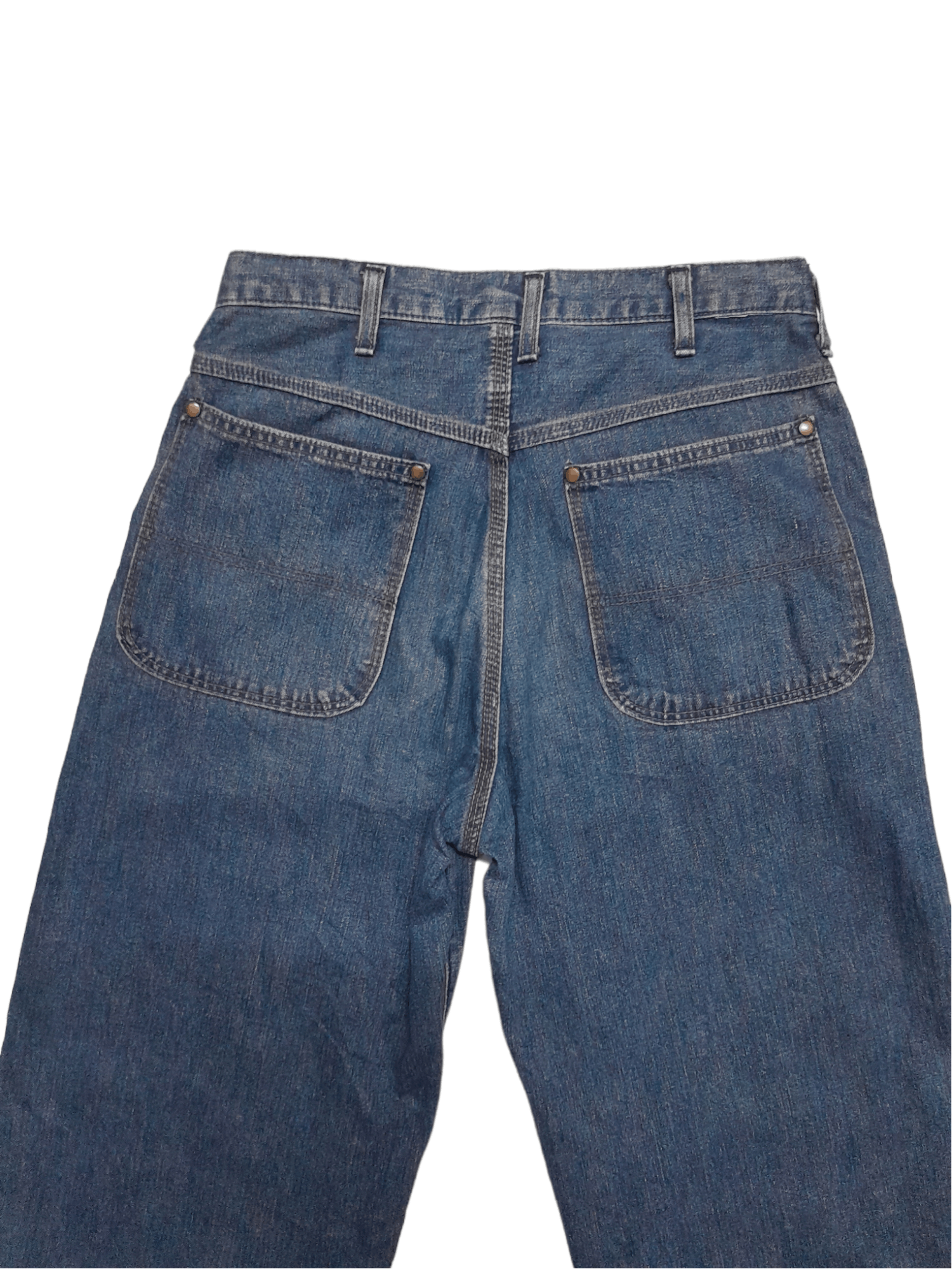 Vintage × Wrangler vtg Blue Bell Wrangler Baker Denim (E461) Size US 28 / EU 44 - 2 Thumbnail