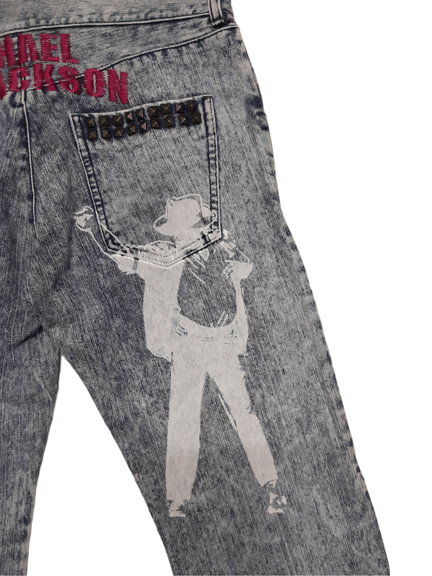 Michael Jackson VTG Michael Jackson x Nobby Designer Denim (E463) W31 Size US 31 - 3 Thumbnail
