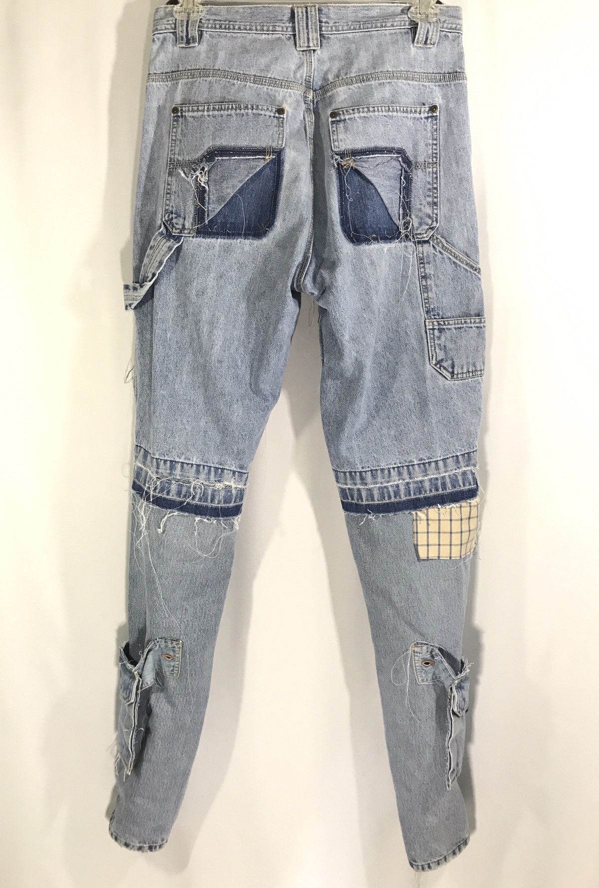 Other Insane 1/1 Patchwork Denim Jeans 32x34 Size US 32 / EU 48 - 8 Thumbnail
