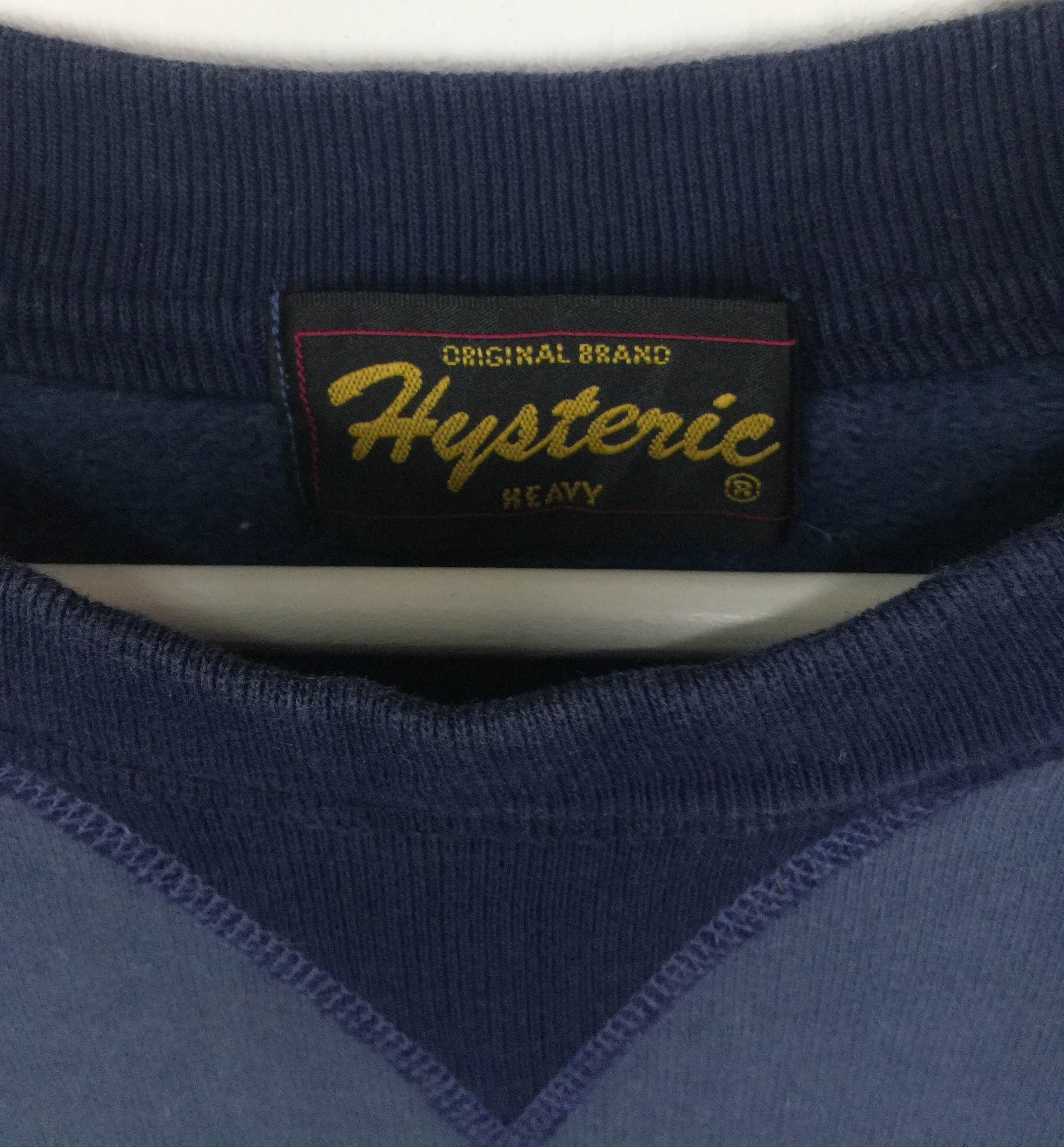 Hysteric Glamour × Japanese Brand 2000s Hysteric Glamour logo thick heavy cotton sweatshirt Size US M / EU 48-50 / 2 - 4 Thumbnail