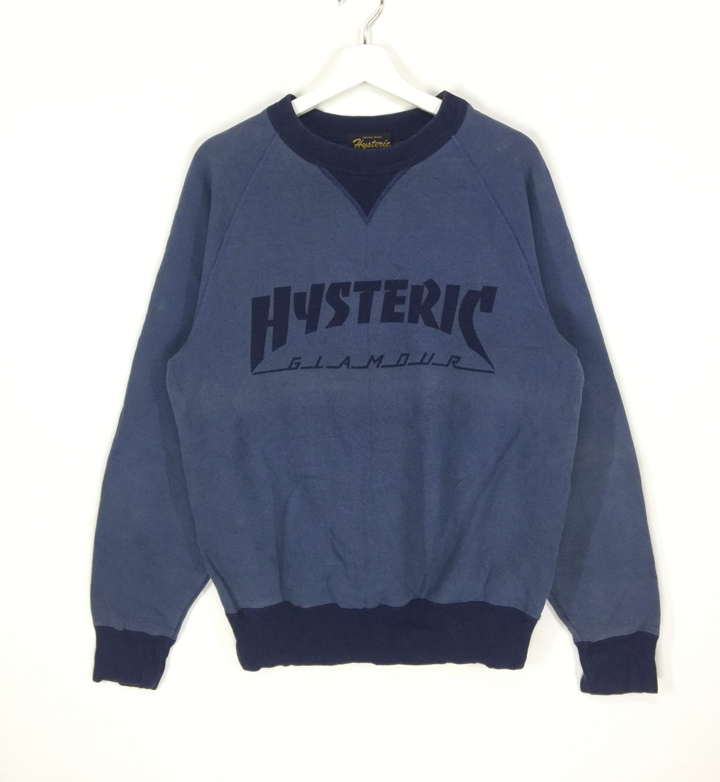 Hysteric Glamour × Japanese Brand 2000s Hysteric Glamour logo thick heavy cotton sweatshirt Size US M / EU 48-50 / 2 - 1 Thumbnail