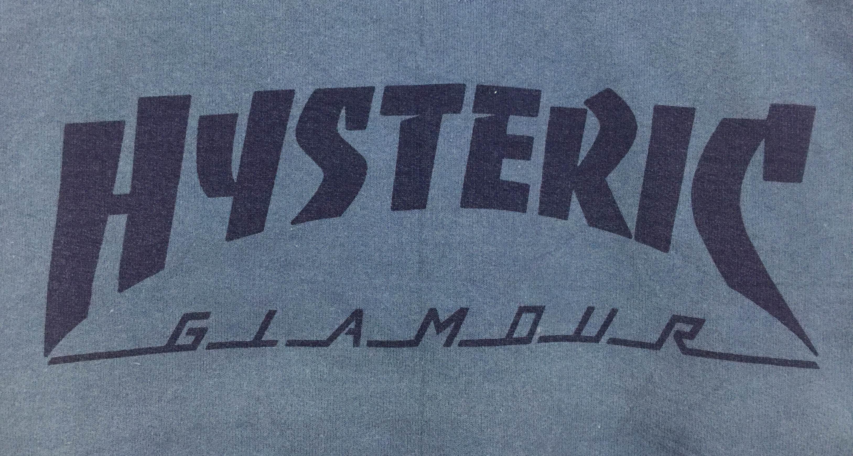 Hysteric Glamour × Japanese Brand 2000s Hysteric Glamour logo thick heavy cotton sweatshirt Size US M / EU 48-50 / 2 - 3 Thumbnail