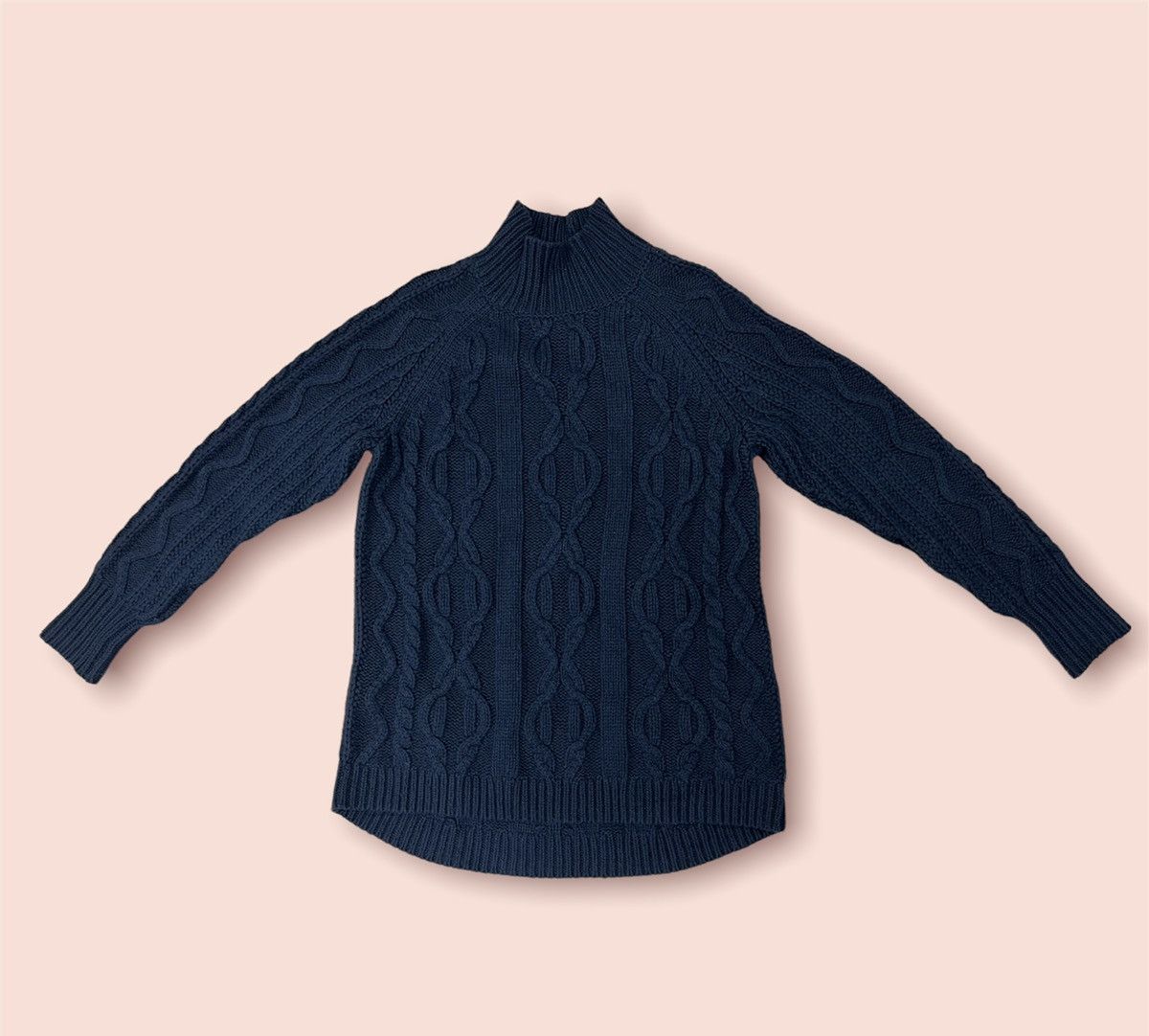 Aran Isles Knitwear RARE LL BEAN VINTAGE COLOURED CABLE KNITWEAR Size US L / EU 52-54 / 3 - 3 Thumbnail