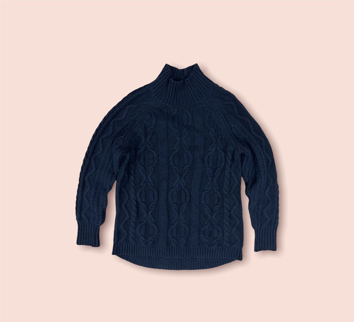 Aran Isles Knitwear RARE LL BEAN VINTAGE COLOURED CABLE KNITWEAR Size US L / EU 52-54 / 3 - 1 Thumbnail