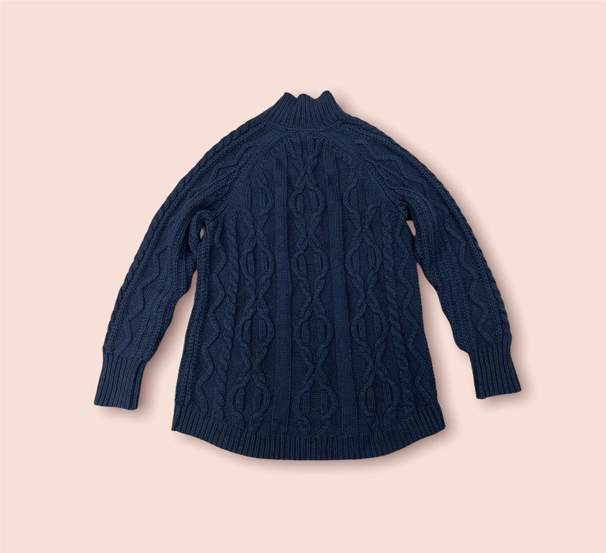 Aran Isles Knitwear RARE LL BEAN VINTAGE COLOURED CABLE KNITWEAR Size US L / EU 52-54 / 3 - 10 Thumbnail