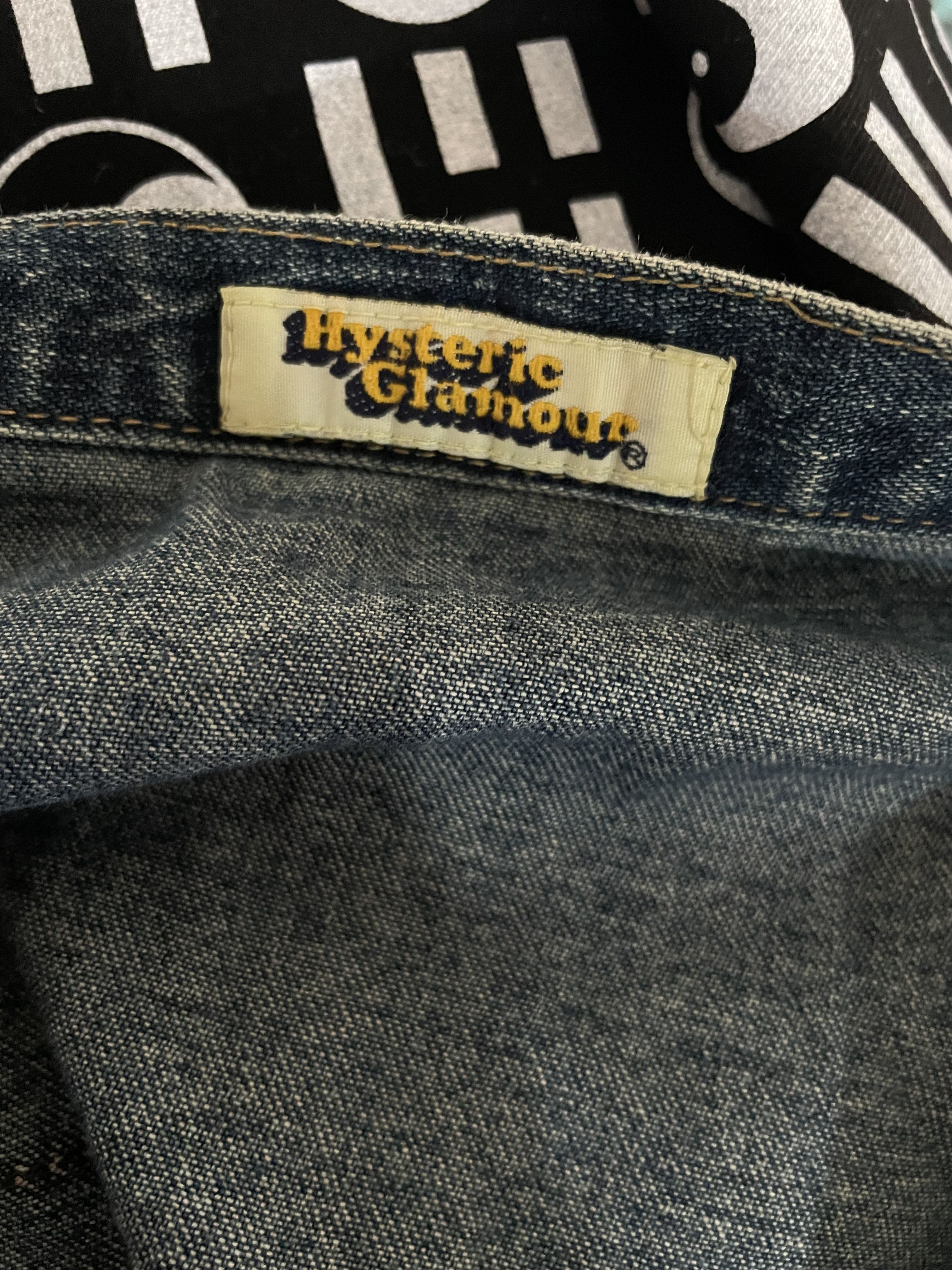 Hysteric Glamour hysteric glamour denim stitching decorative skirt Size 28" / US 6 / IT 42 - 9 Thumbnail