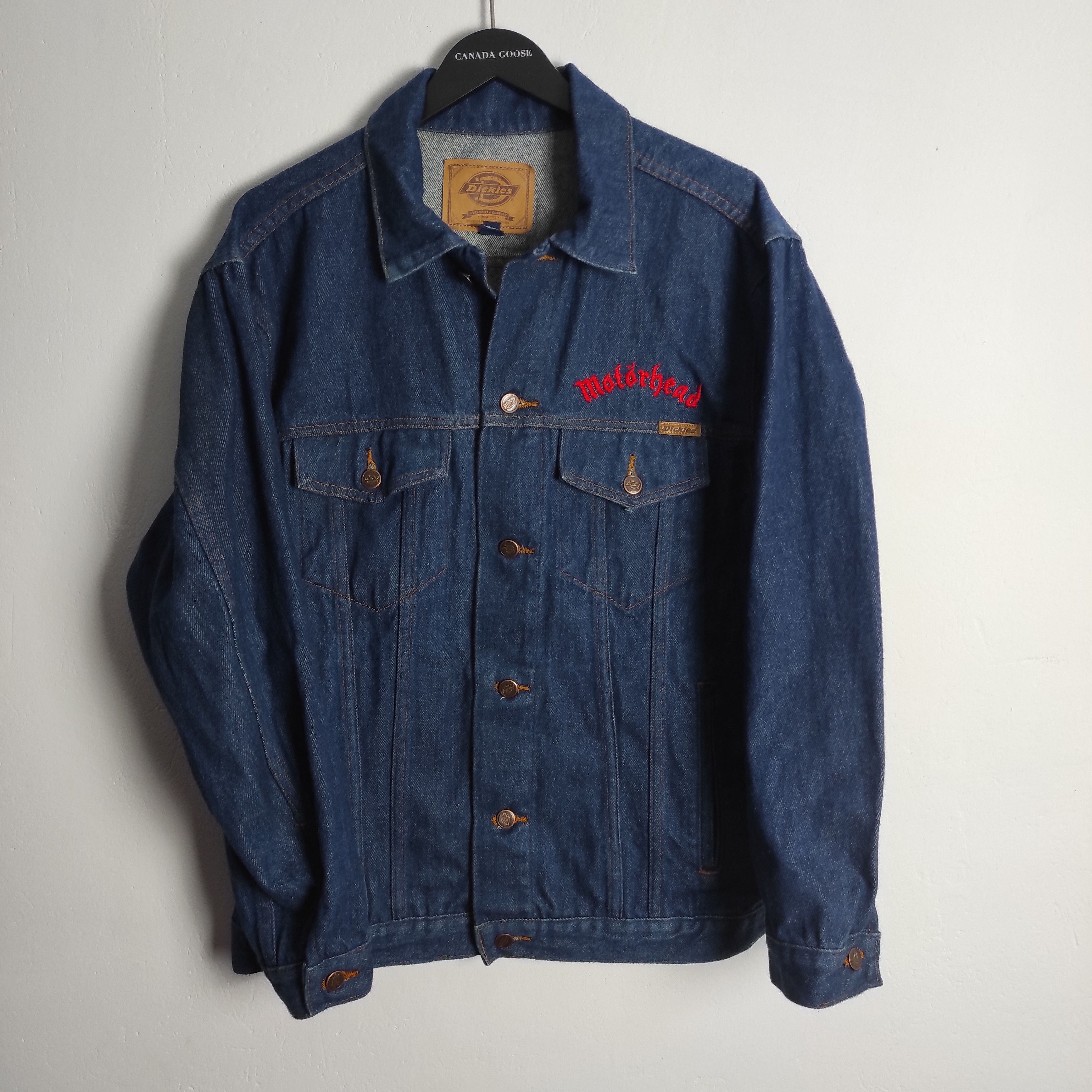 Dickies × Vintage jeans jacket dickies motorhead vintage