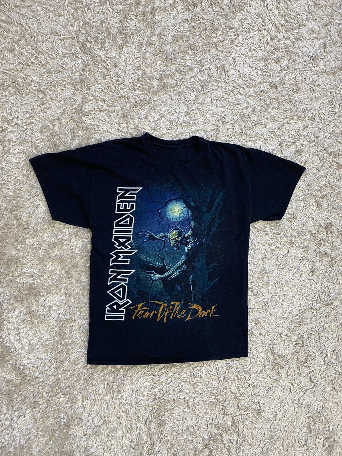 Iron Maiden × Vintage Vintage Iron Maiden t-shirt 2000s fear of the dark Size US XXL / EU 58 / 5 - 1 Thumbnail