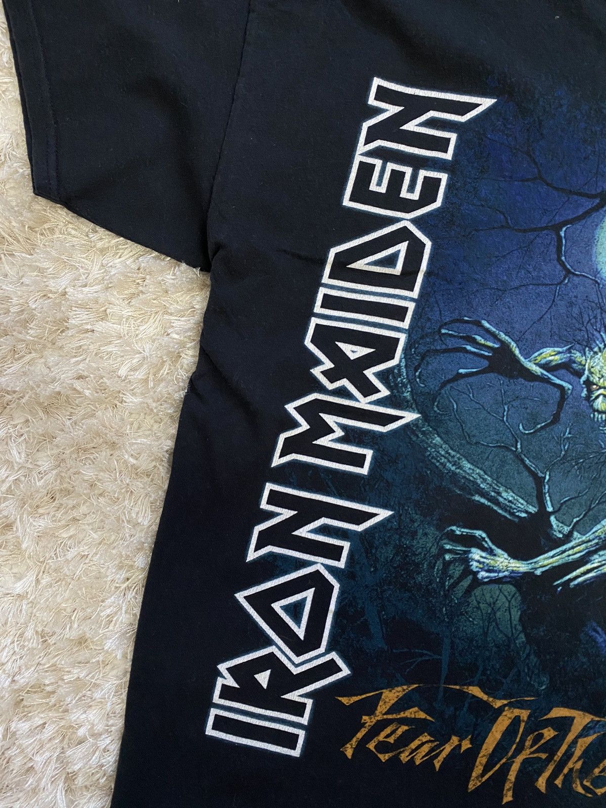 Iron Maiden × Vintage Vintage Iron Maiden t-shirt 2000s fear of the dark Size US XXL / EU 58 / 5 - 4 Thumbnail
