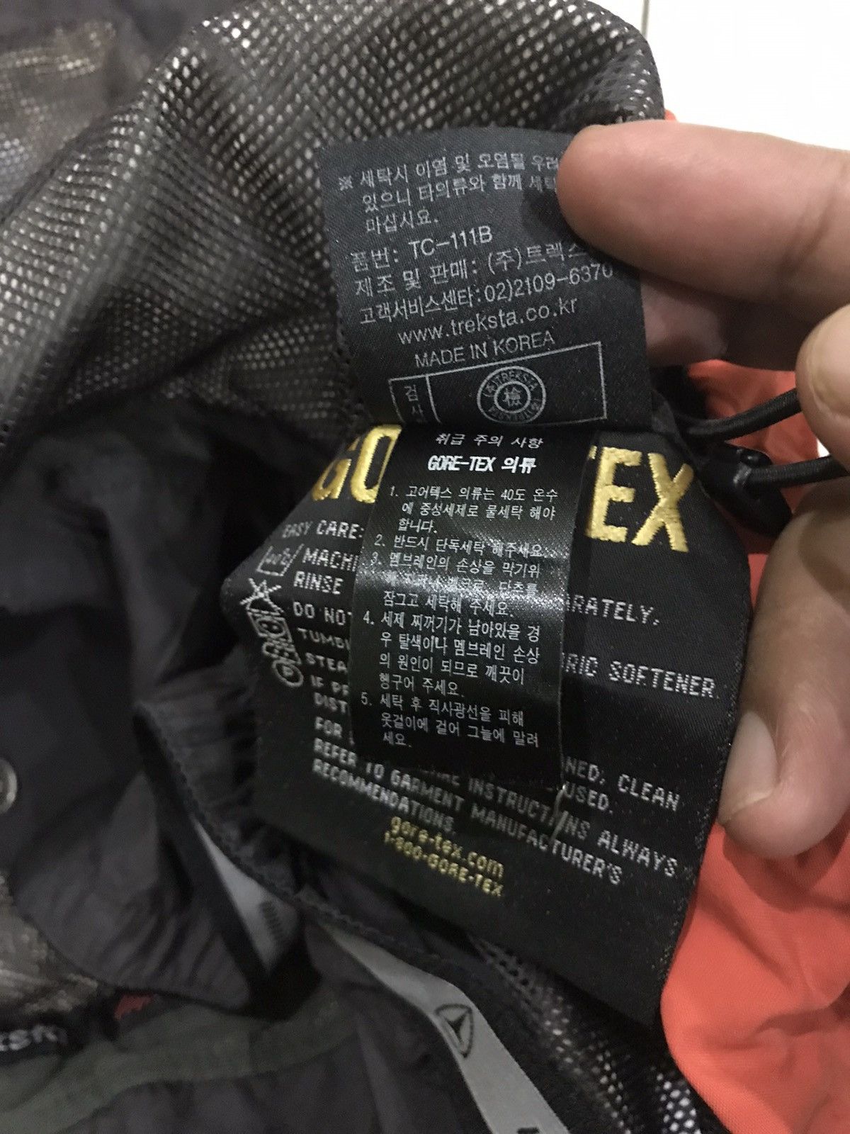 Goretex × Japanese Brand Treksta Gore-Tex XCR Waterproof Shell Zip Up Jacket Size US XL / EU 56 / 4 - 19 Thumbnail