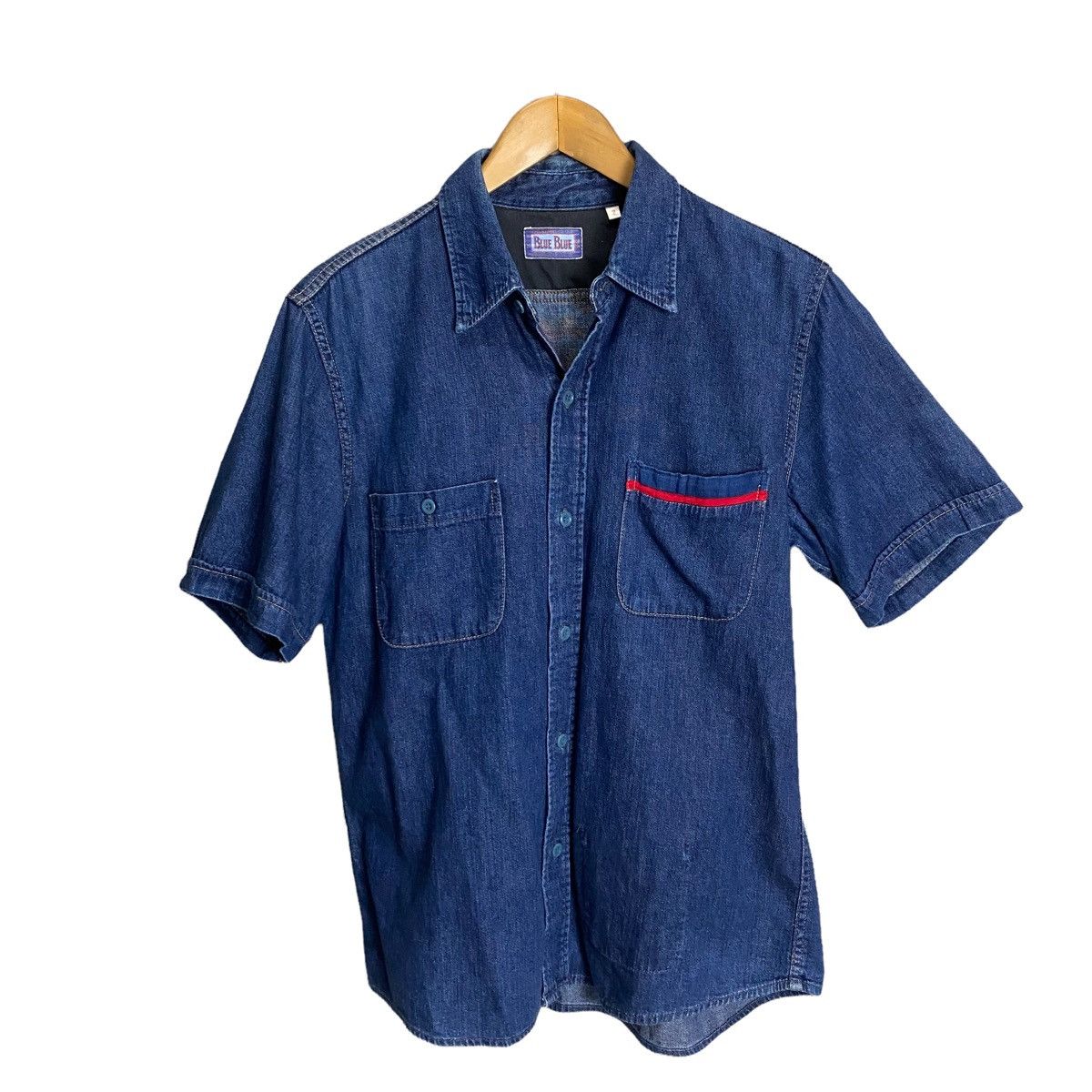 Blue Blue Japan Blue Blue indigo workwear shirt button up Size US M / EU 48-50 / 2 - 3 Thumbnail