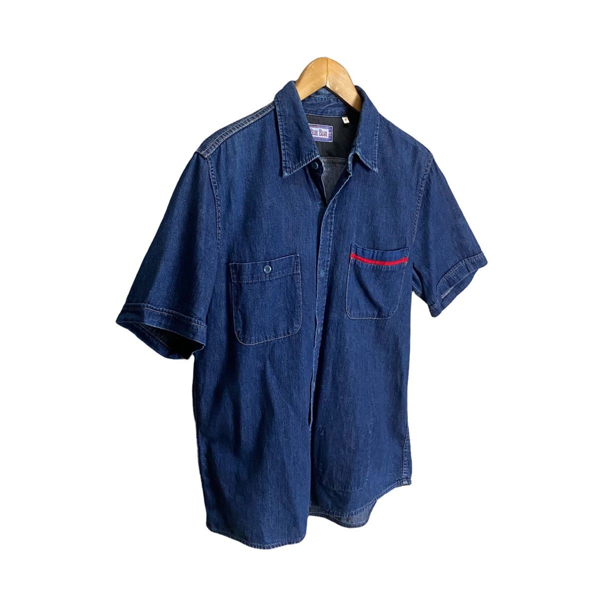 Blue Blue Japan Blue Blue indigo workwear shirt button up Size US M / EU 48-50 / 2 - 6 Thumbnail