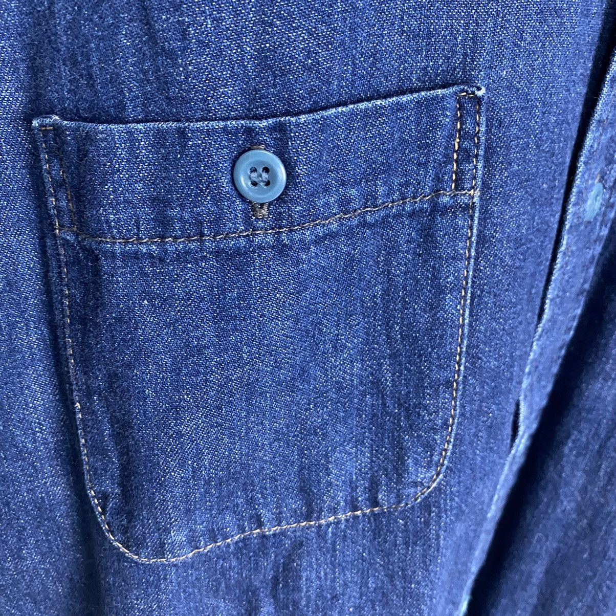 Blue Blue Japan Blue Blue indigo workwear shirt button up Size US M / EU 48-50 / 2 - 8 Thumbnail