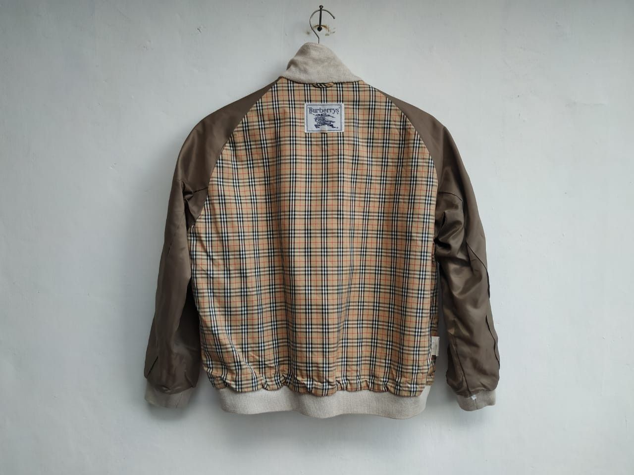 Burberry Fit M to L, Vintage Burberry Nova Check Jacket Size L / US 10 / IT 46 - 2 Thumbnail