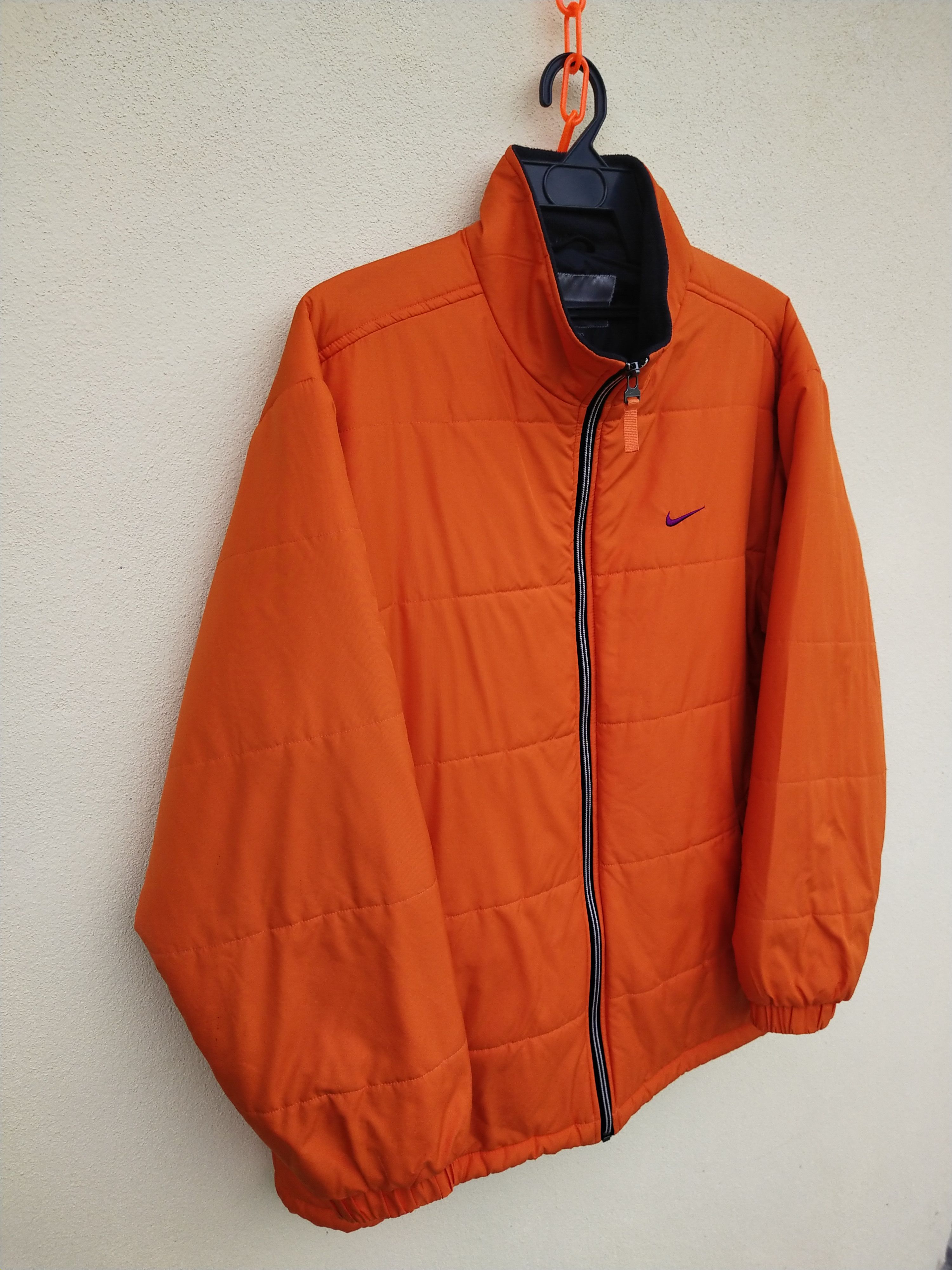 Nike × Vintage 🔥 Vintage Nike Small Swoosh Embroidery Zipper Jacket Size US L / EU 52-54 / 3 - 2 Thumbnail
