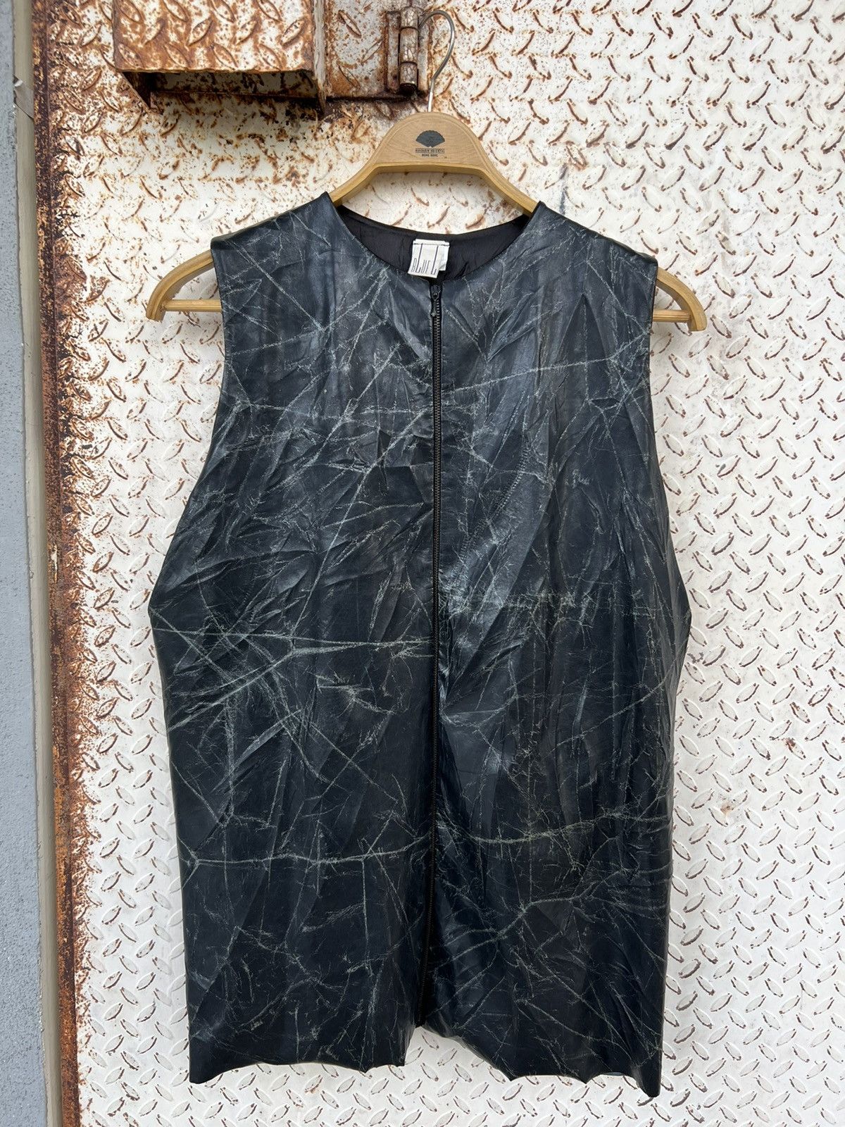 BLUE L ZIPPER LAMPO ITALIAN DESIGNER
