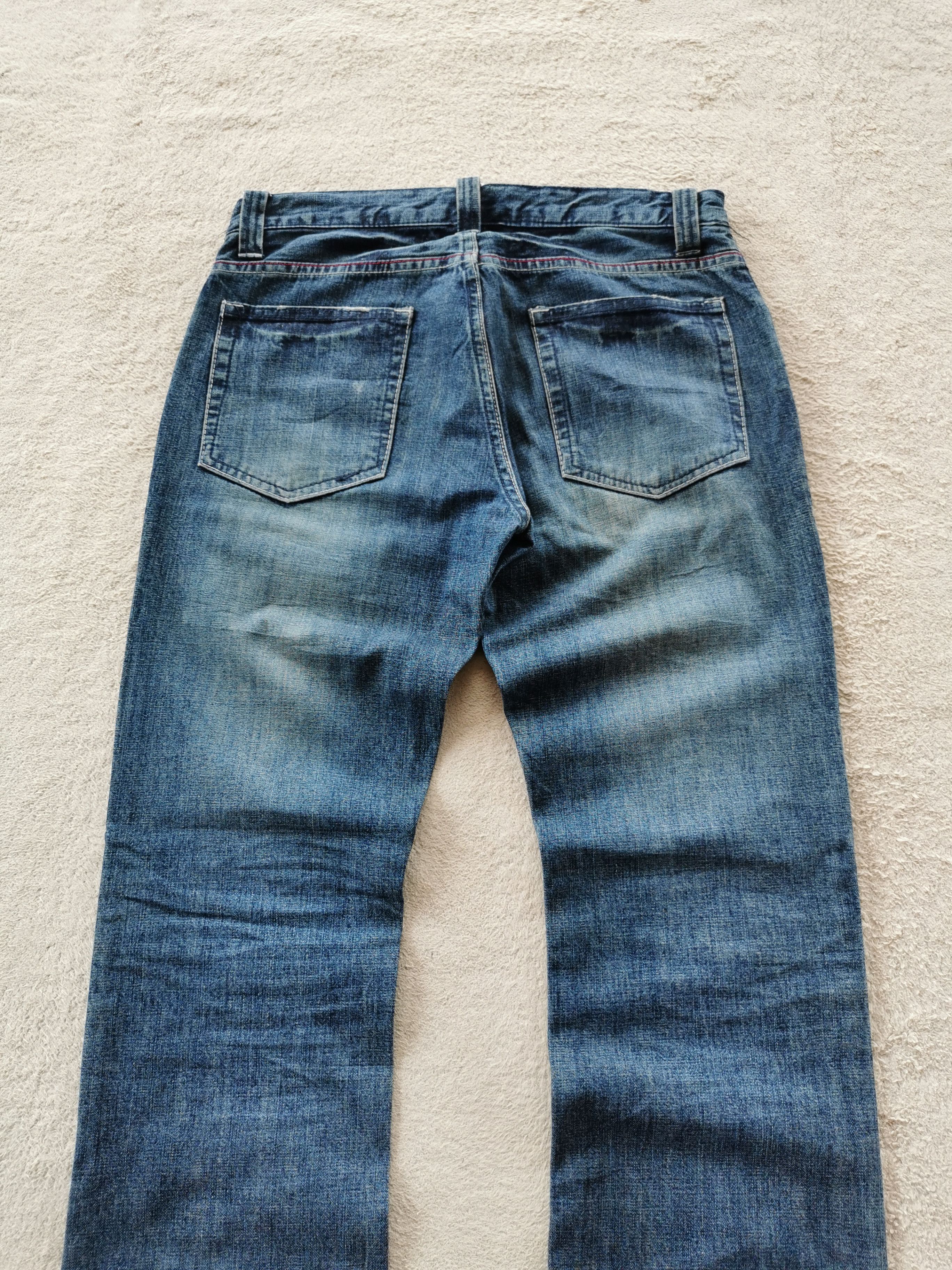 Proleta Re Art Daily News Japan Flowers Tattoo Style Jeans Size US 32 / EU 48 - 5 Thumbnail