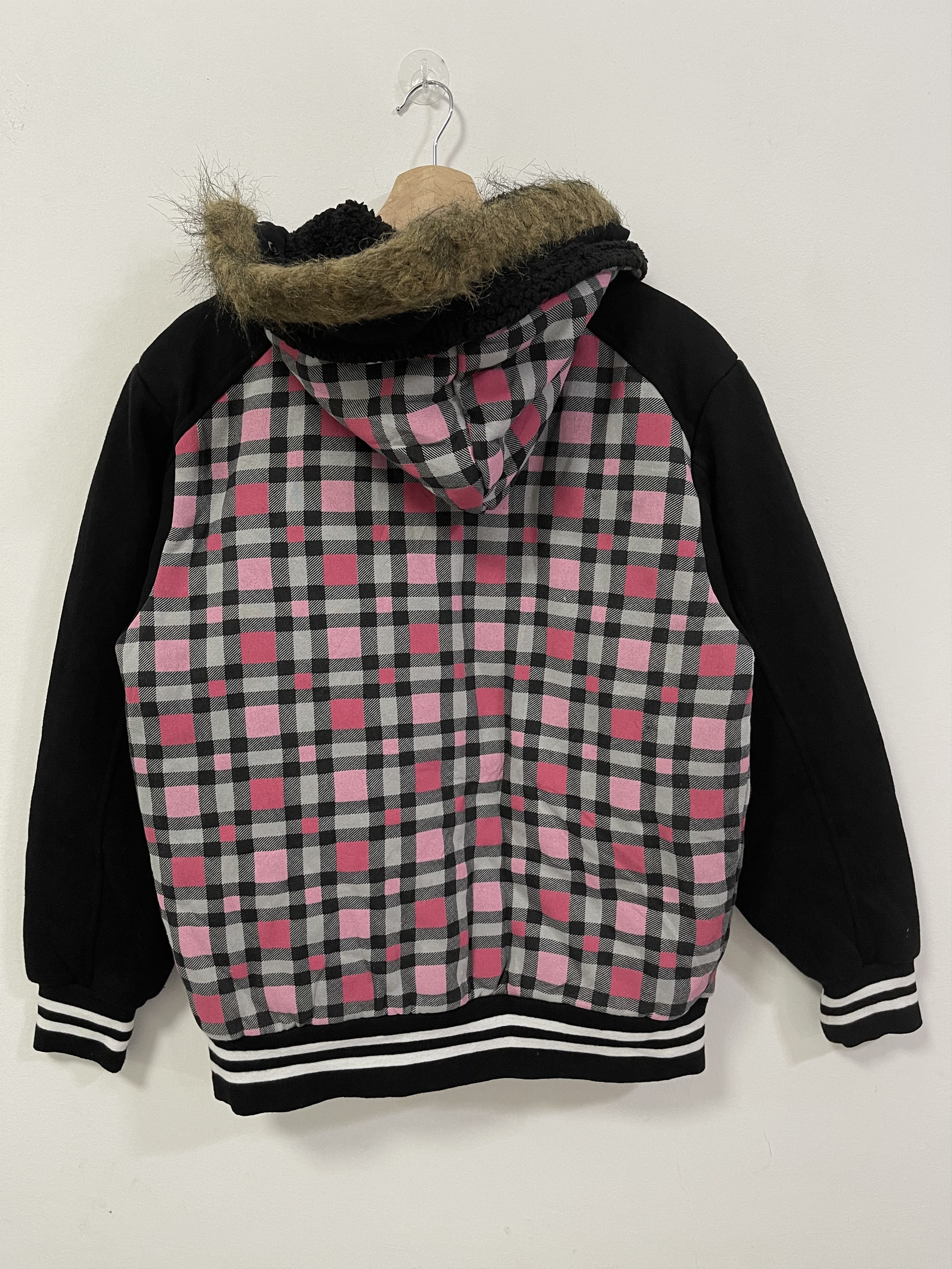 Cartoon Network Vintage One Piece Tony Tony Chopper Primaloft Plaid Hoodie Size M / US 6-8 / IT 42-44 - 9 Thumbnail