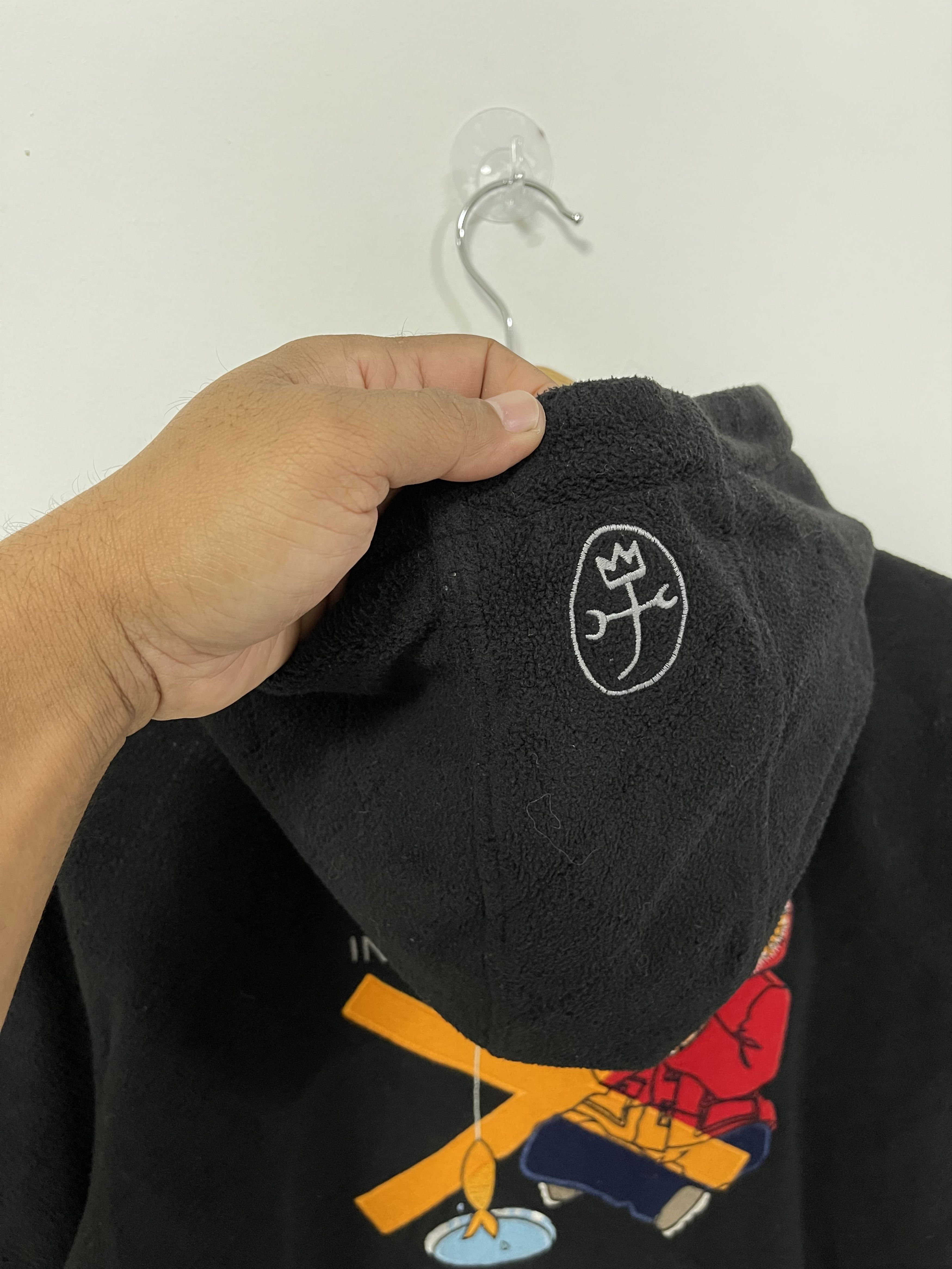 Jean Charles De Castelbajac Vintage Castelbajac Fleece Hoodie Sweatshirt Size M / US 6-8 / IT 42-44 - 6 Thumbnail