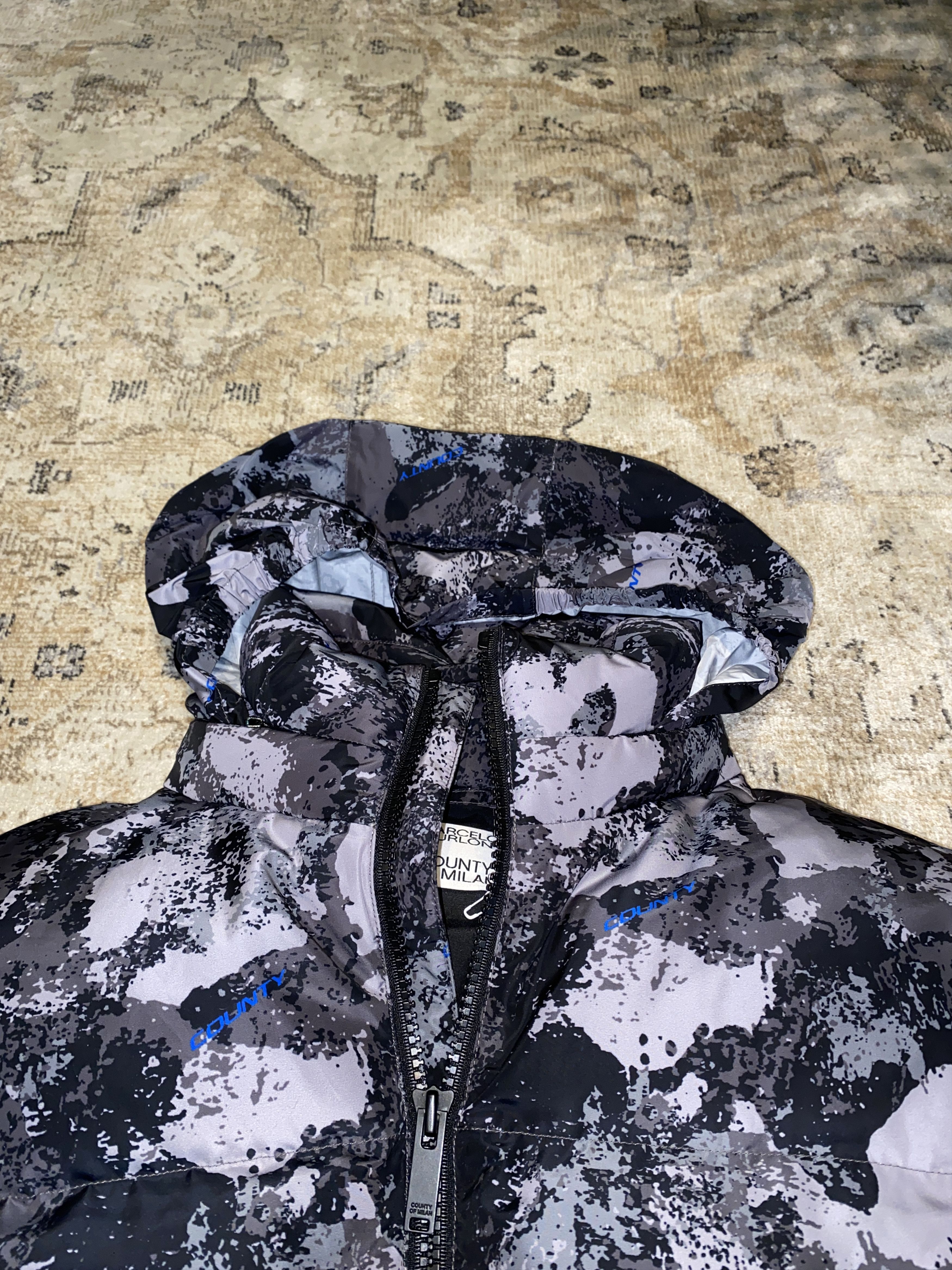 Marcelo Burlon CAMO PUFFER JACKET Size US L / EU 52-54 / 3 - 6 Thumbnail