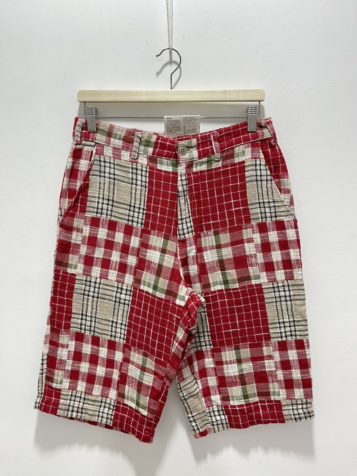 Japanese Brand × Vintage VINTAGE DAYTONA PLAID SHORT PANTS Size US 30 / EU 46 - 1 Thumbnail