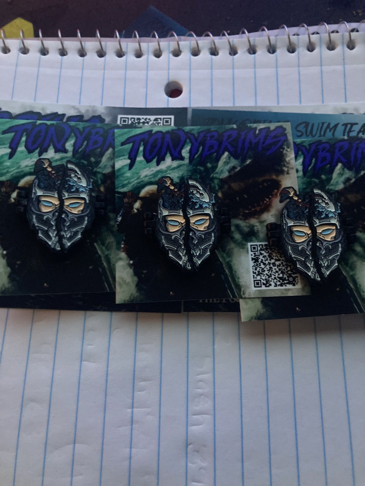 Other Tony Brimz Shark Attack Hell Spawn Pin | Grailed