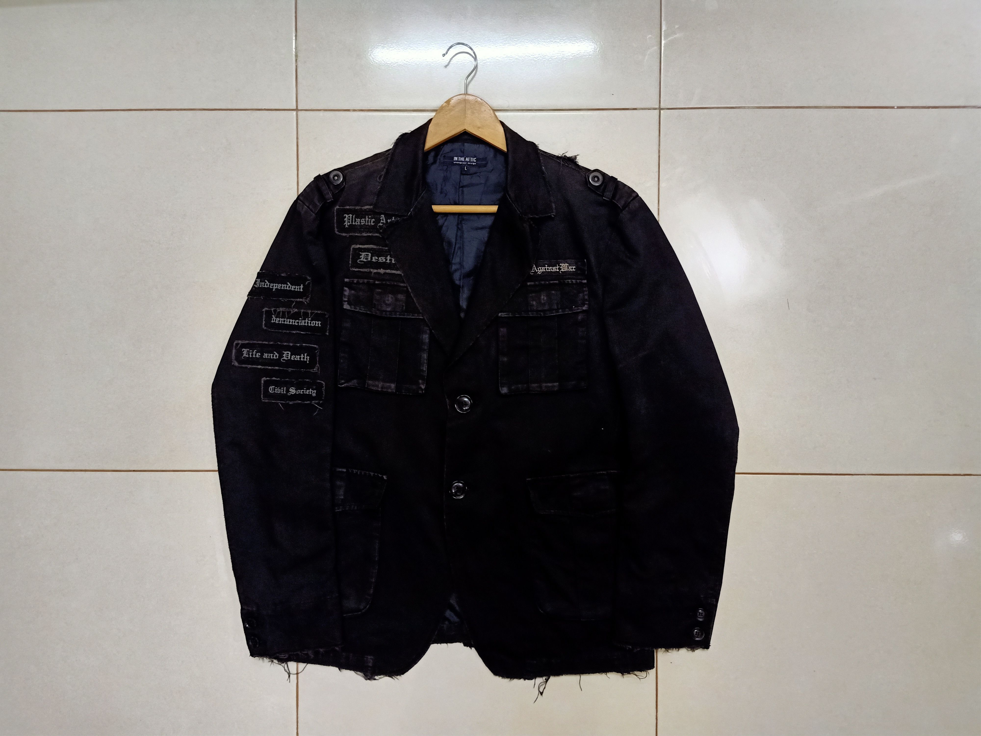 In The Attic IN THE ATTIC Punks Patches All Over M 65 Field Jacket Size US L / EU 52-54 / 3 - 3 Thumbnail