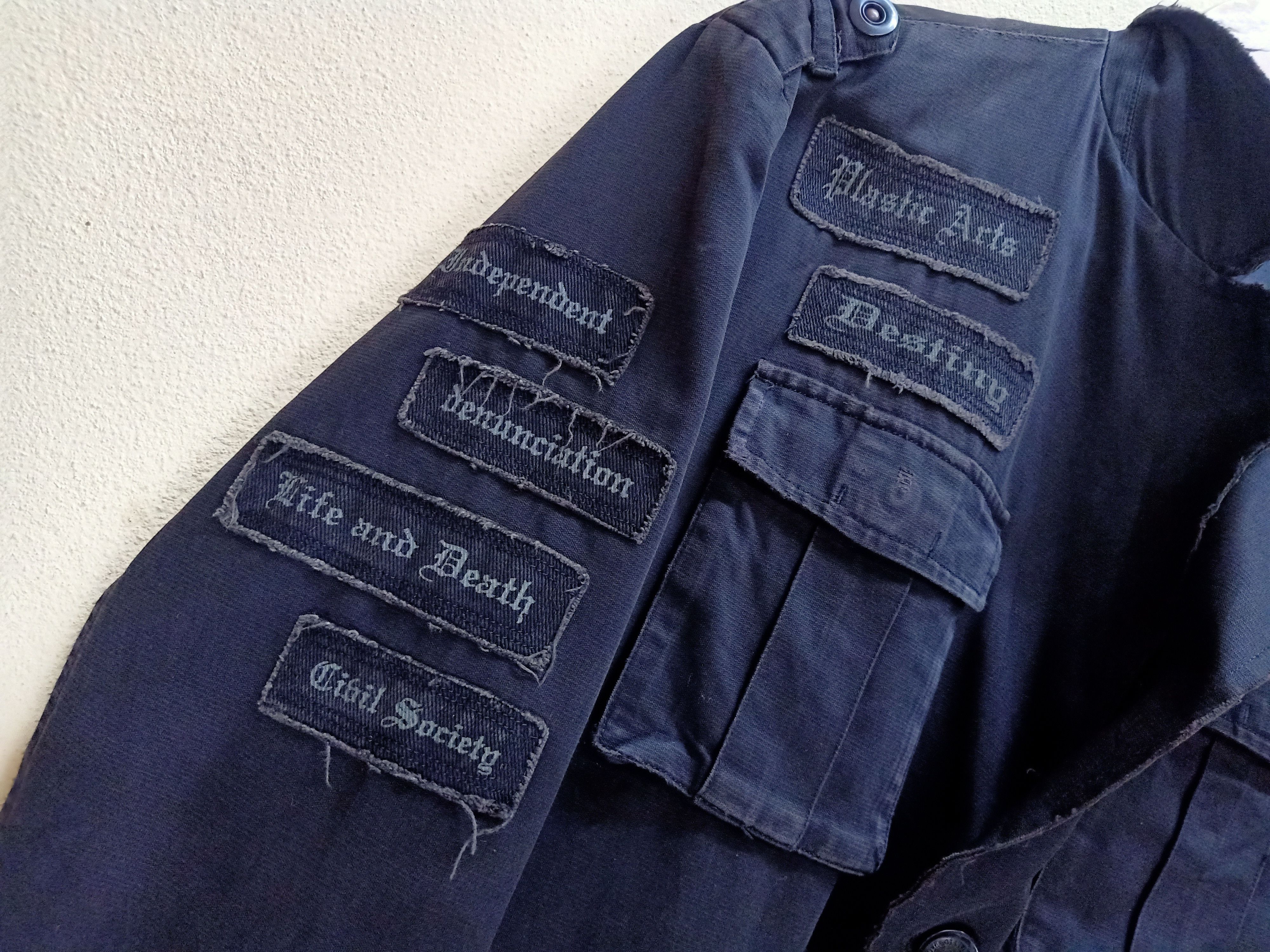 In The Attic IN THE ATTIC Punks Patches All Over M 65 Field Jacket Size US L / EU 52-54 / 3 - 6 Thumbnail