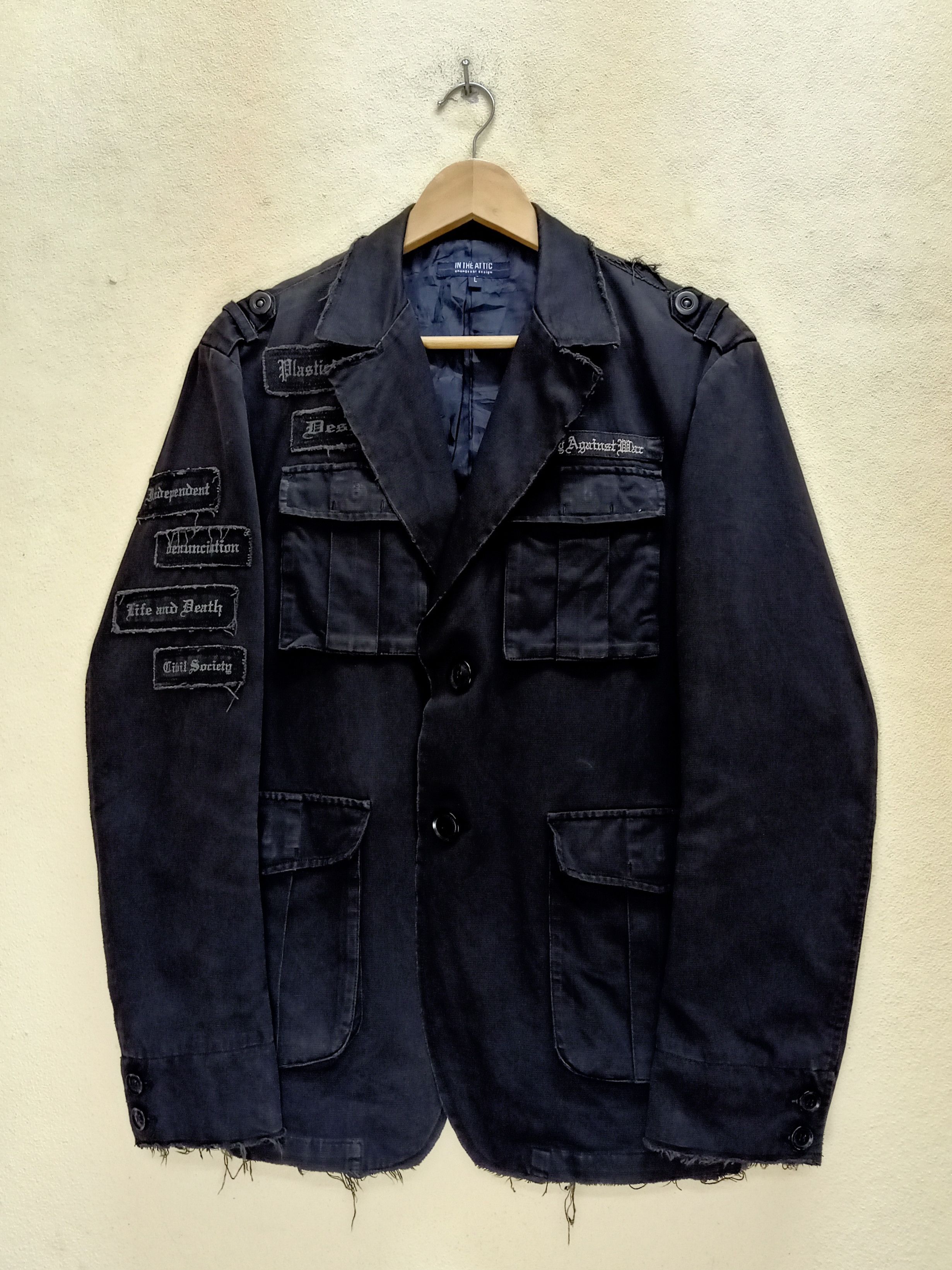 In The Attic IN THE ATTIC Punks Patches All Over M 65 Field Jacket Size US L / EU 52-54 / 3 - 1 Thumbnail