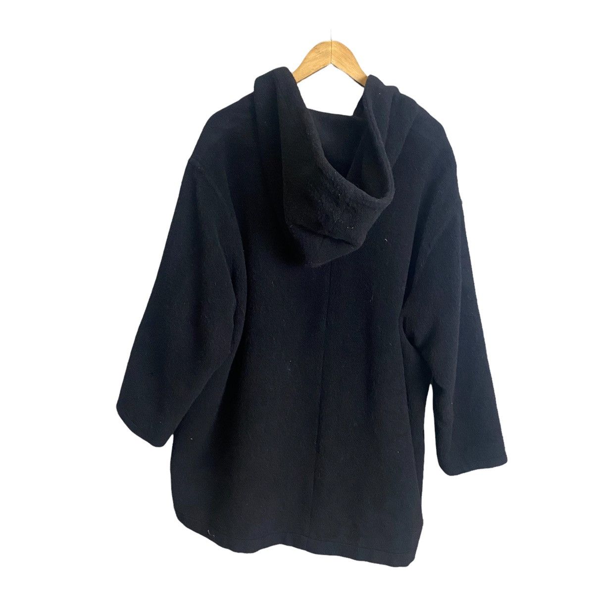 Japanese Brand Y's Yohji yamamoto oversize wool hoodie button up jacket Size US XXL / EU 58 / 5 - 2 Thumbnail